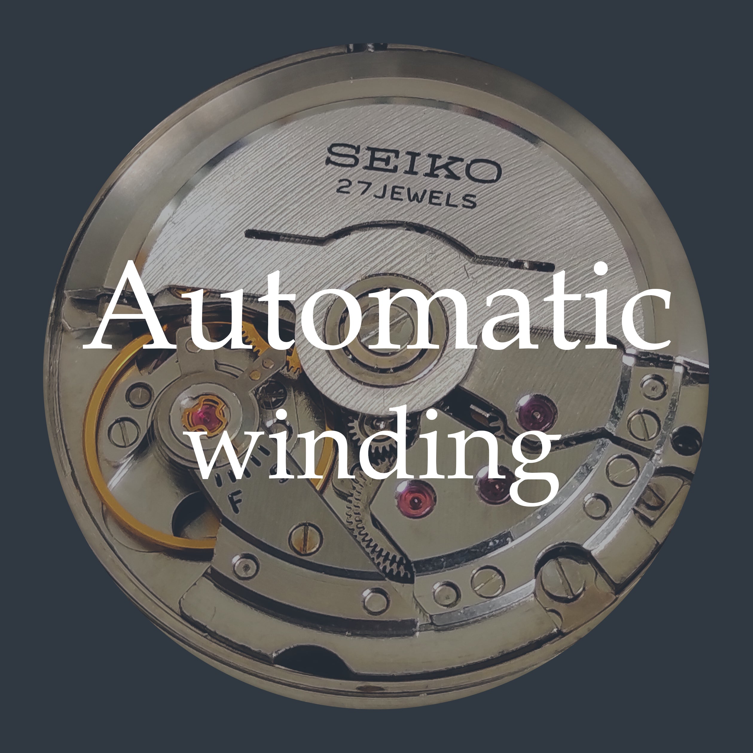 Seiko on sale automatic winding