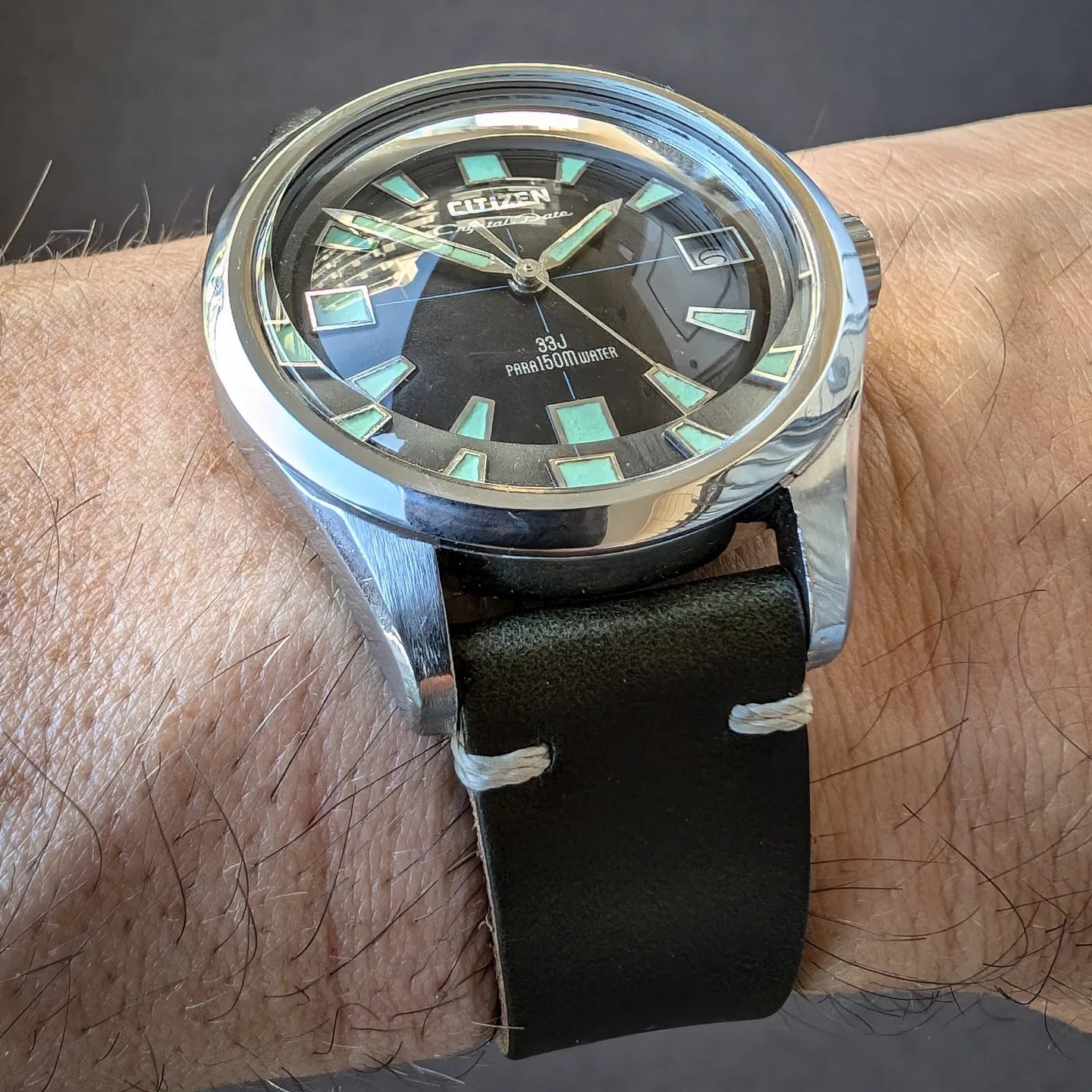 1967 Citizen Crystal Date AUDS52801-Y