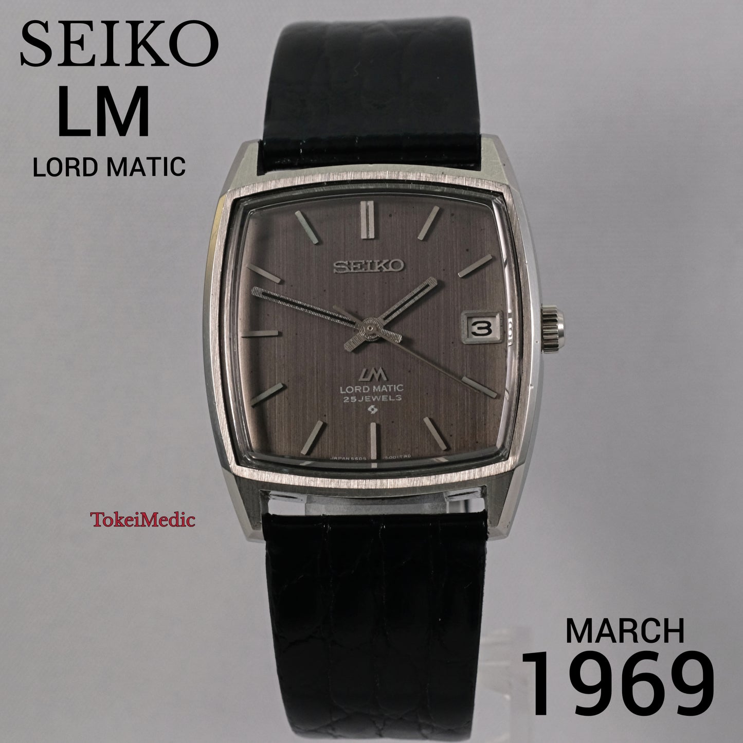 1969 Seiko LM Lord Matic 5605-5000
