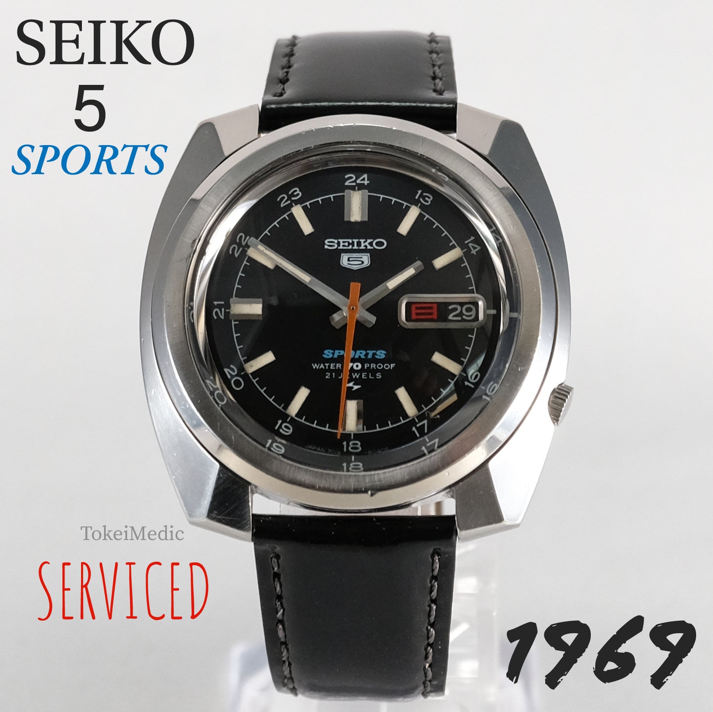 1969 Seiko 5 Sports 7019-8020