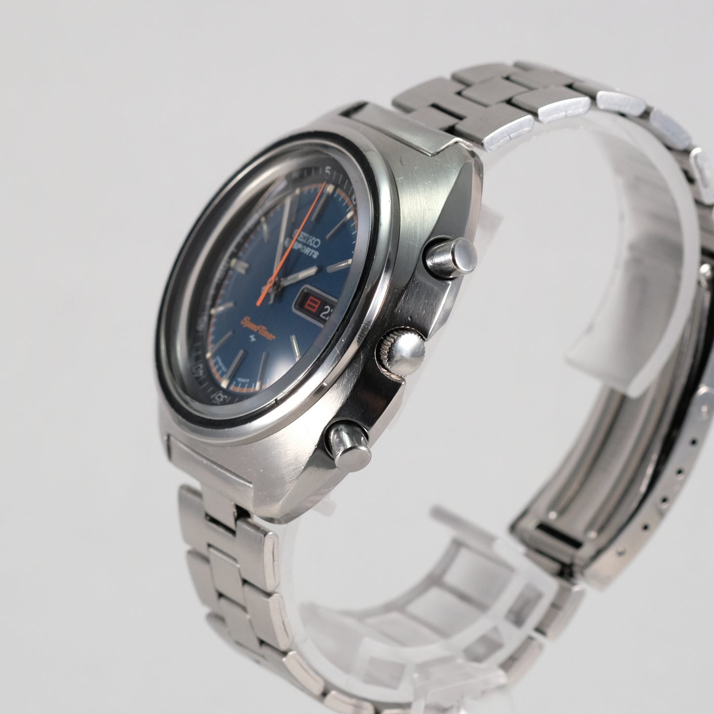 1970 Seiko 5 Sports SpeedTimer Flyback Chronograph 7017-6010