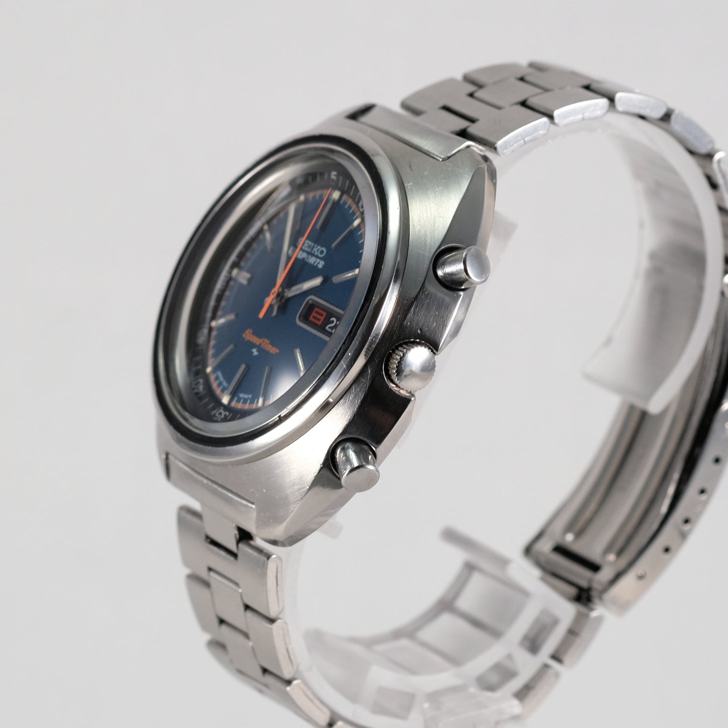 1970 Seiko 5 Sports SpeedTimer Flyback Chronograph 7017-6010