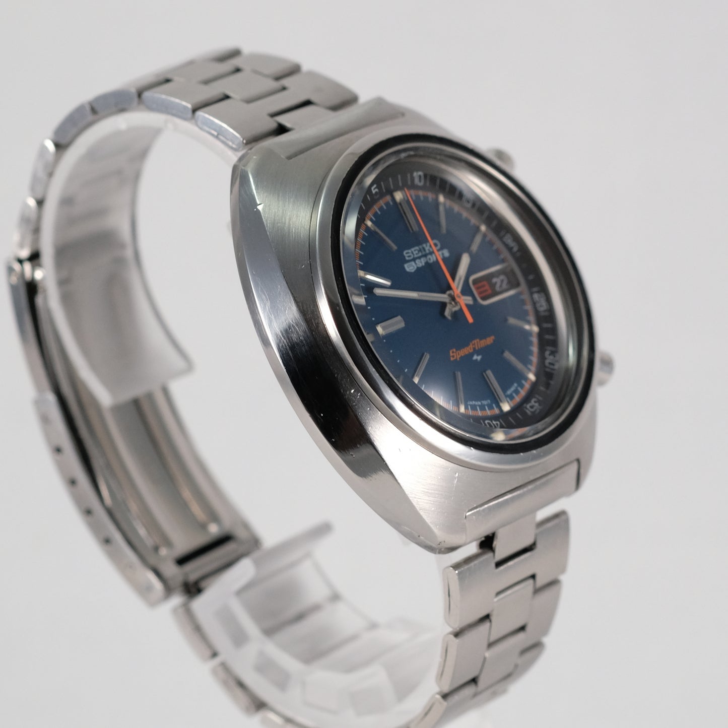 1970 Seiko 5 Sports SpeedTimer Flyback Chronograph 7017-6010