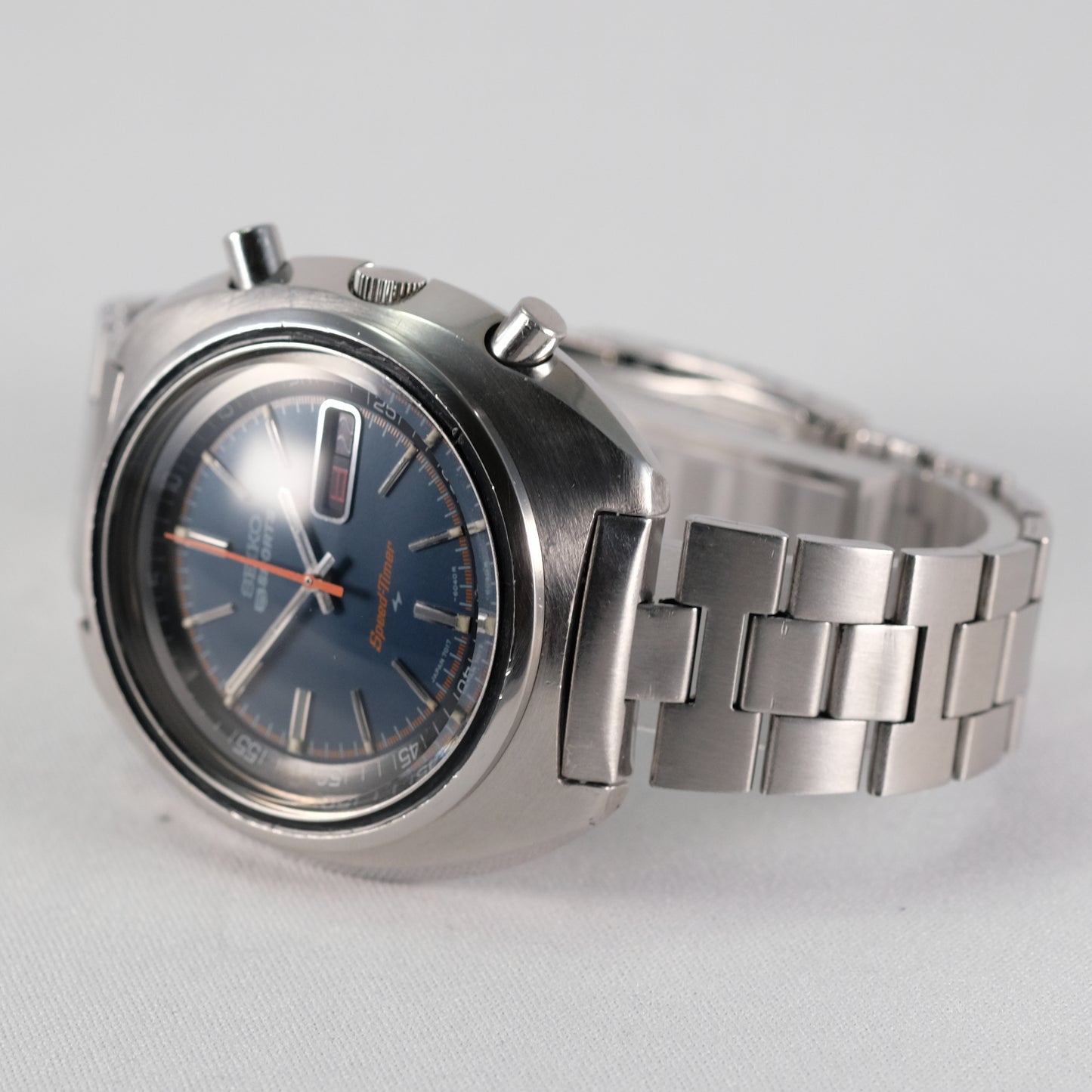 1970 Seiko 5 Sports SpeedTimer Flyback Chronograph 7017-6010