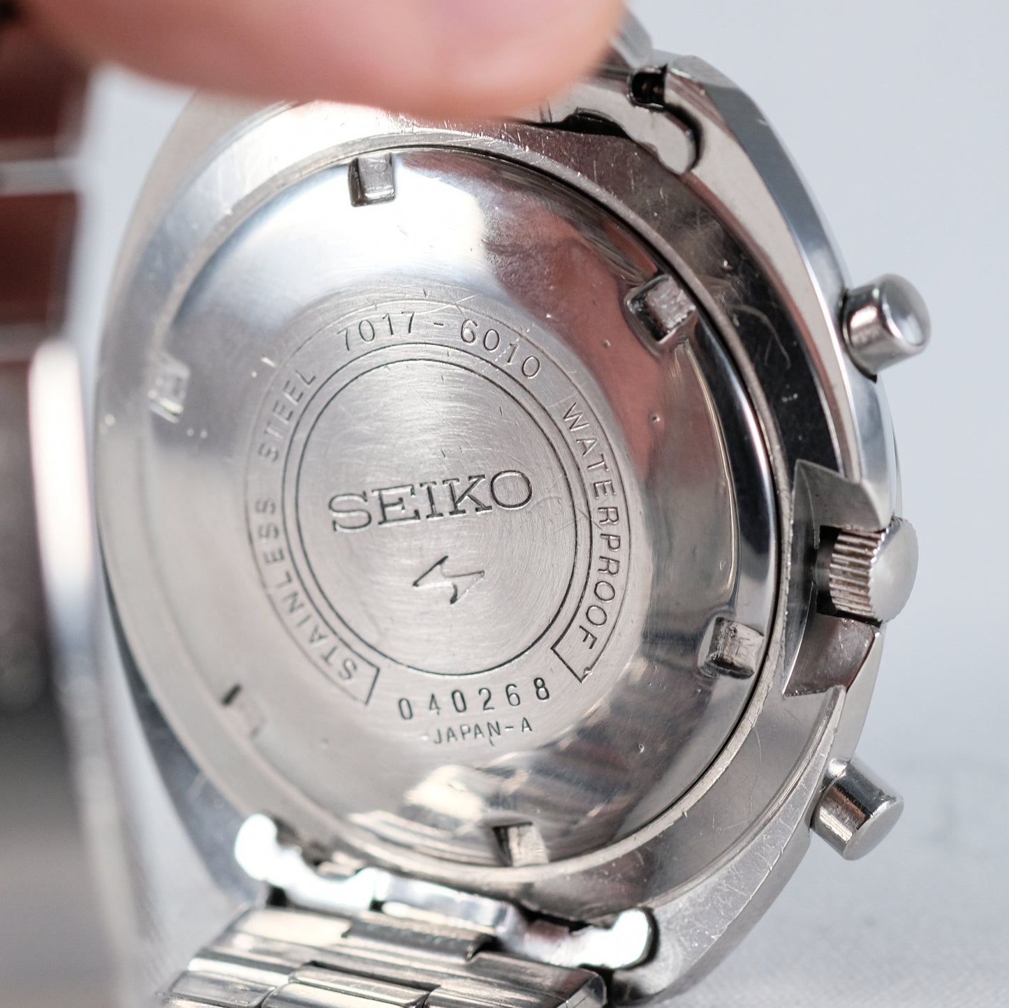 1970 Seiko 5 Sports SpeedTimer Flyback Chronograph 7017-6010