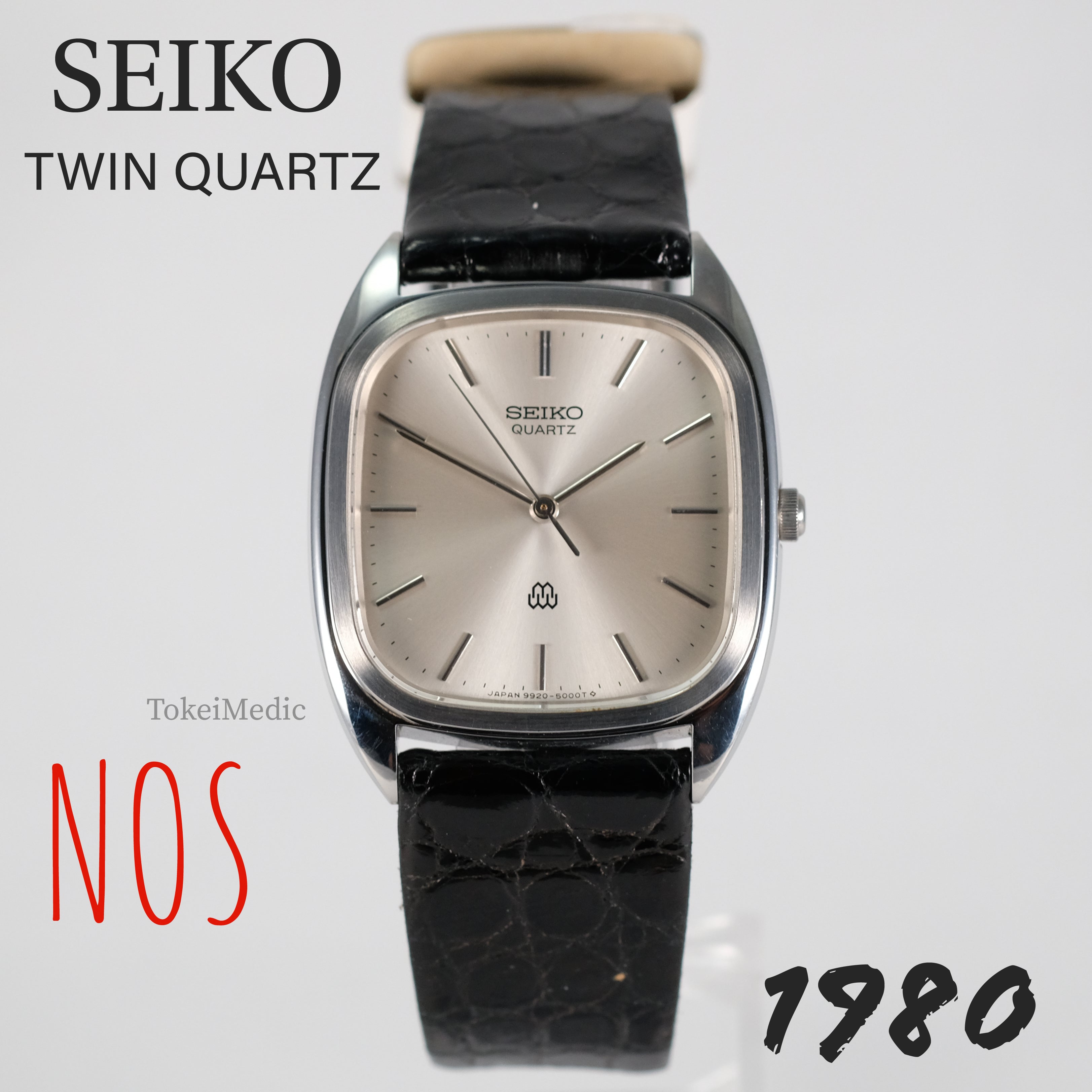 NOS 1980 Seiko Twin Quartz 9920-5000