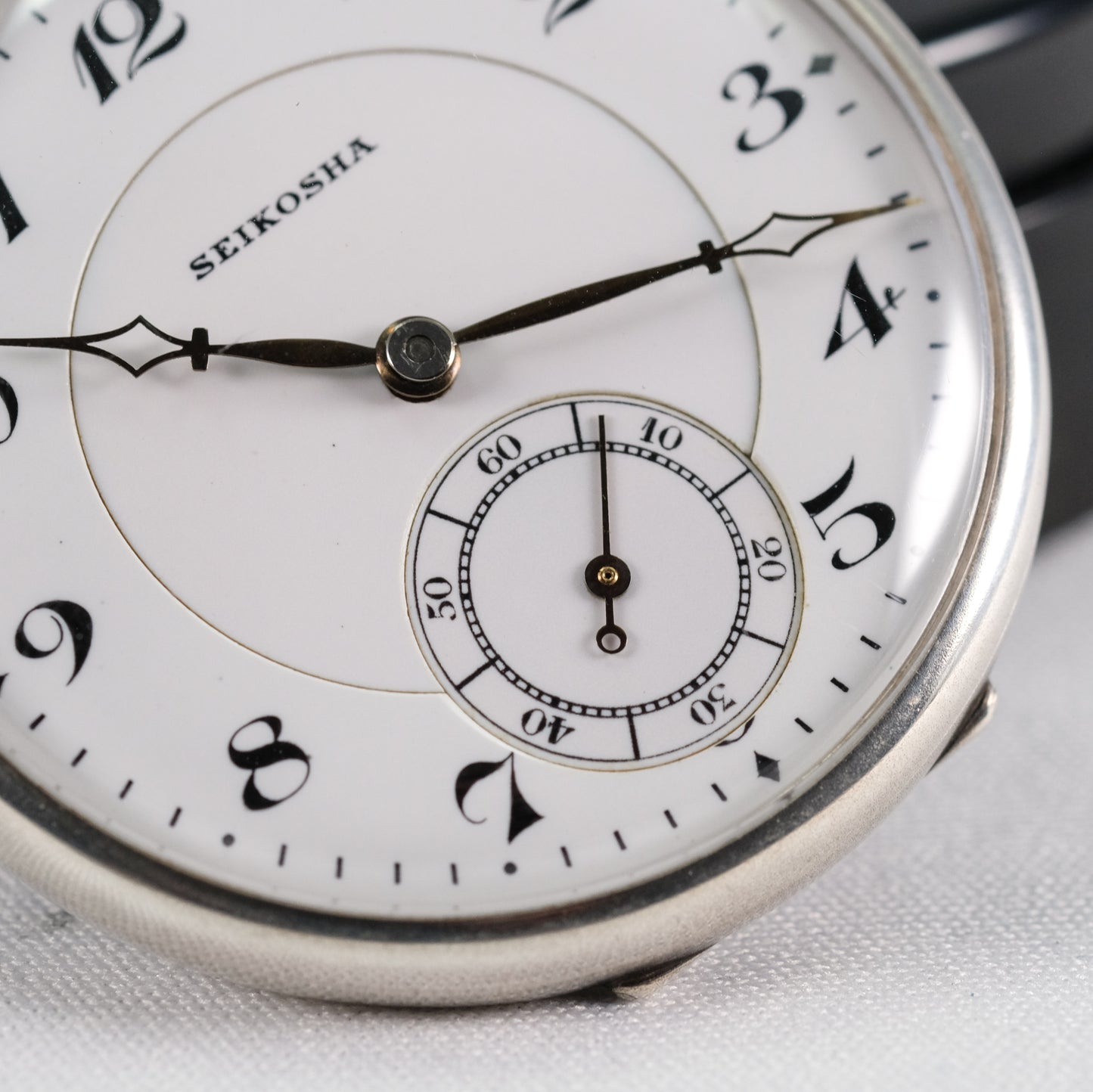 1940 Rare Seikosha "Nardin" gift from the Emperor pocket watch