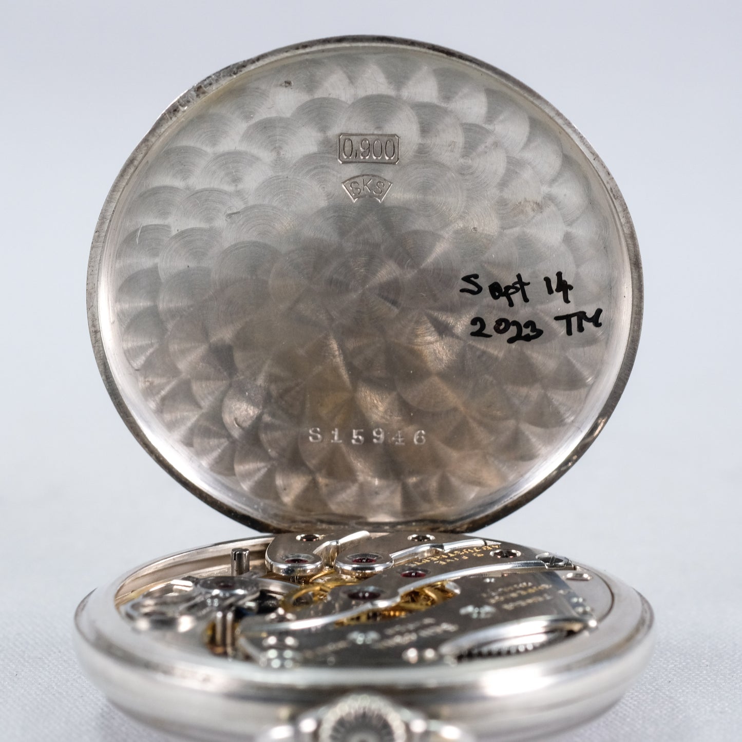 1940 Rare Seikosha "Nardin" gift from the Emperor pocket watch