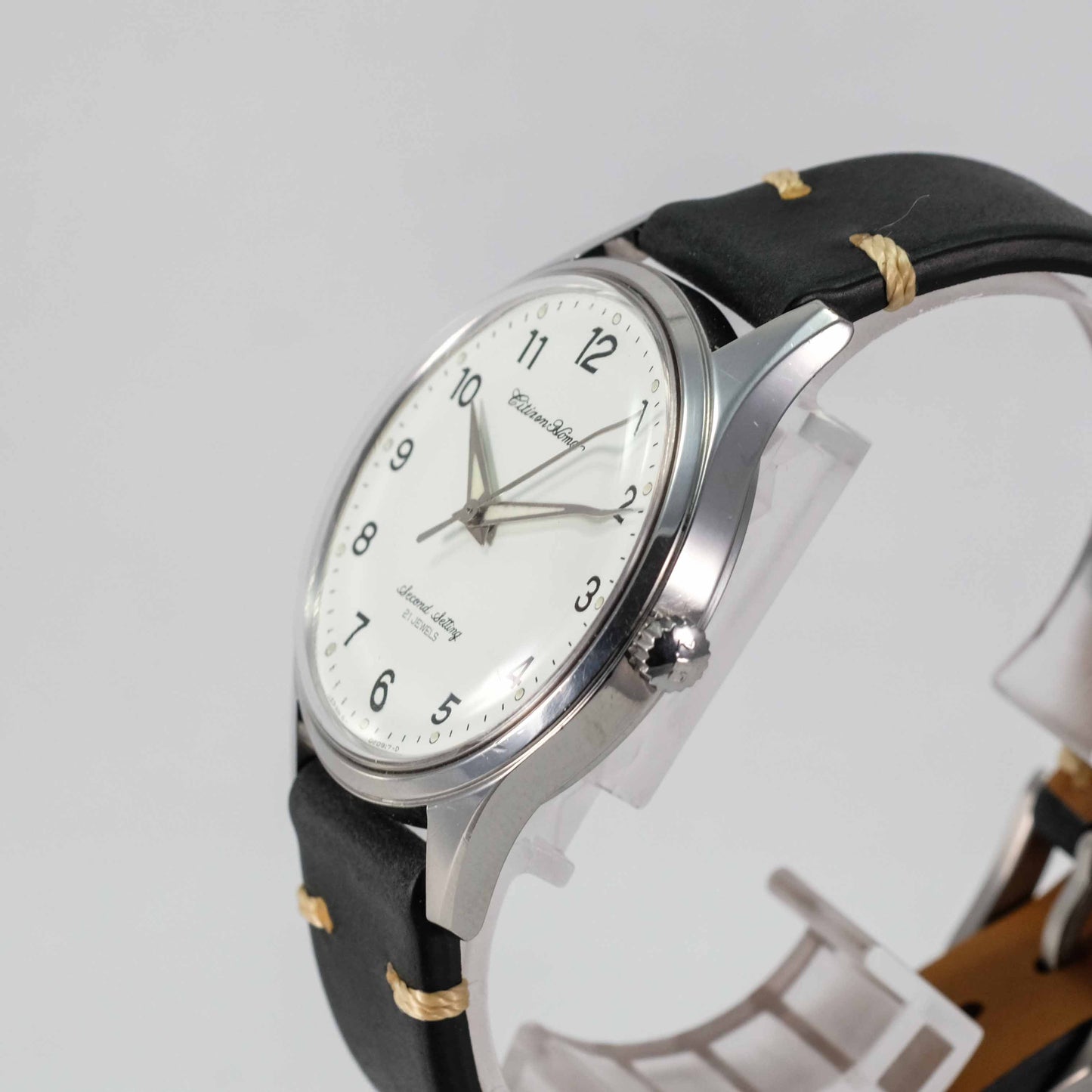 1970 Citizen Homer Second Setting Japan National Railway Watch