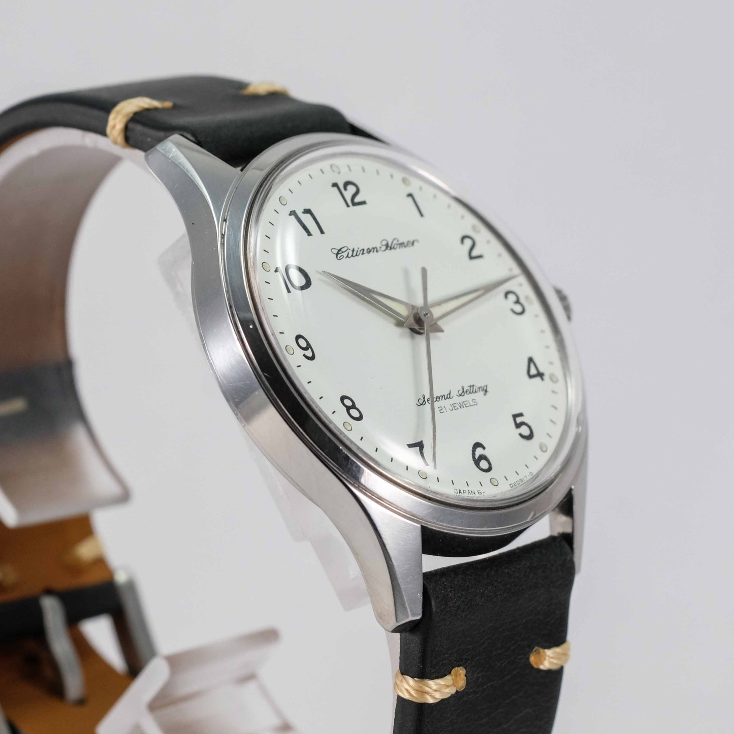 1970 Citizen Homer Second Setting Japan National Railway Watch