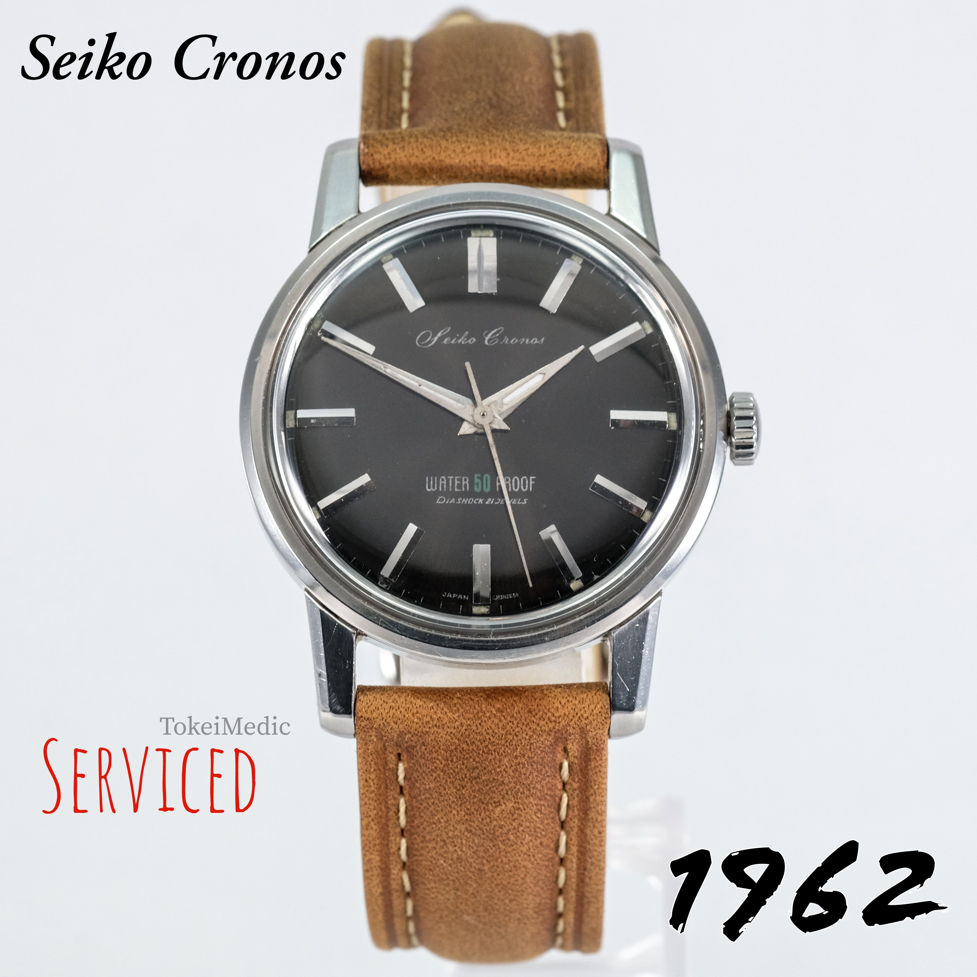 1962 Seiko Cronos J13046 – TokeiMedic - Main Image