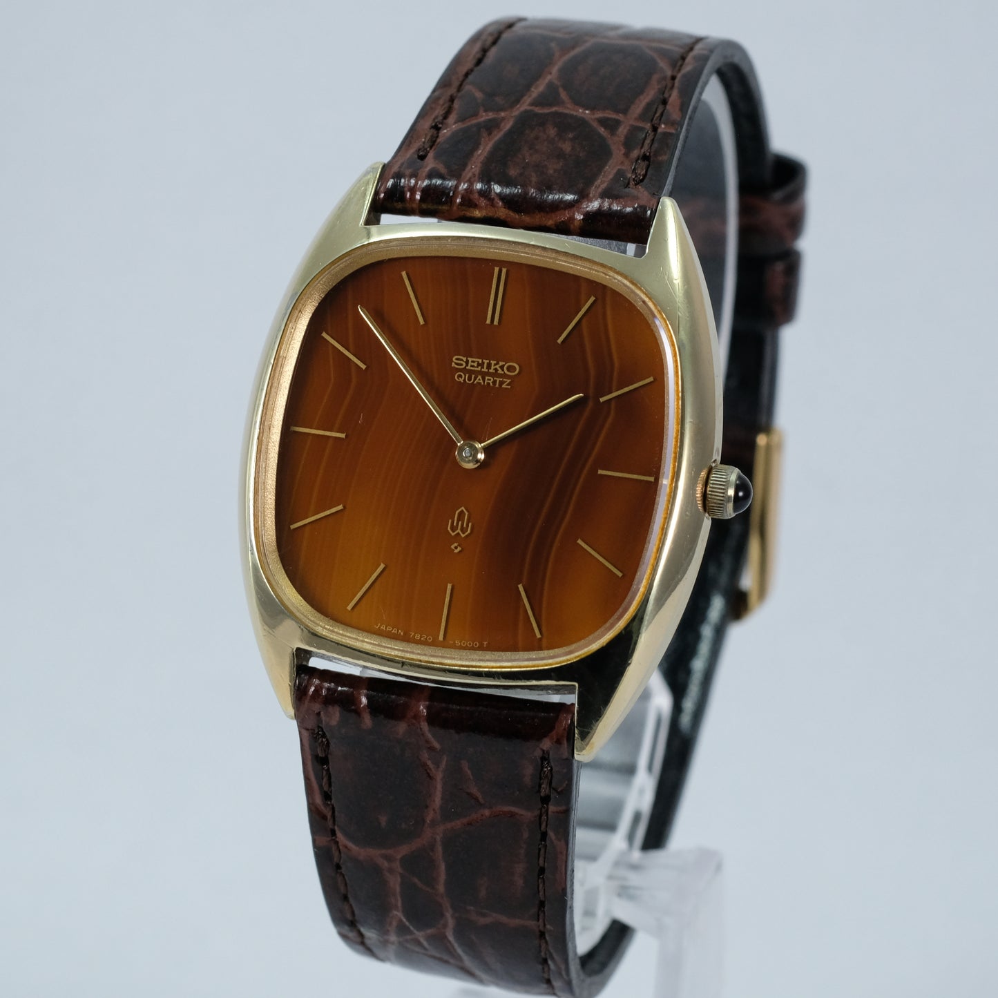 1979 Seiko Chariot Sardonyx Stone Dial 7820-5000