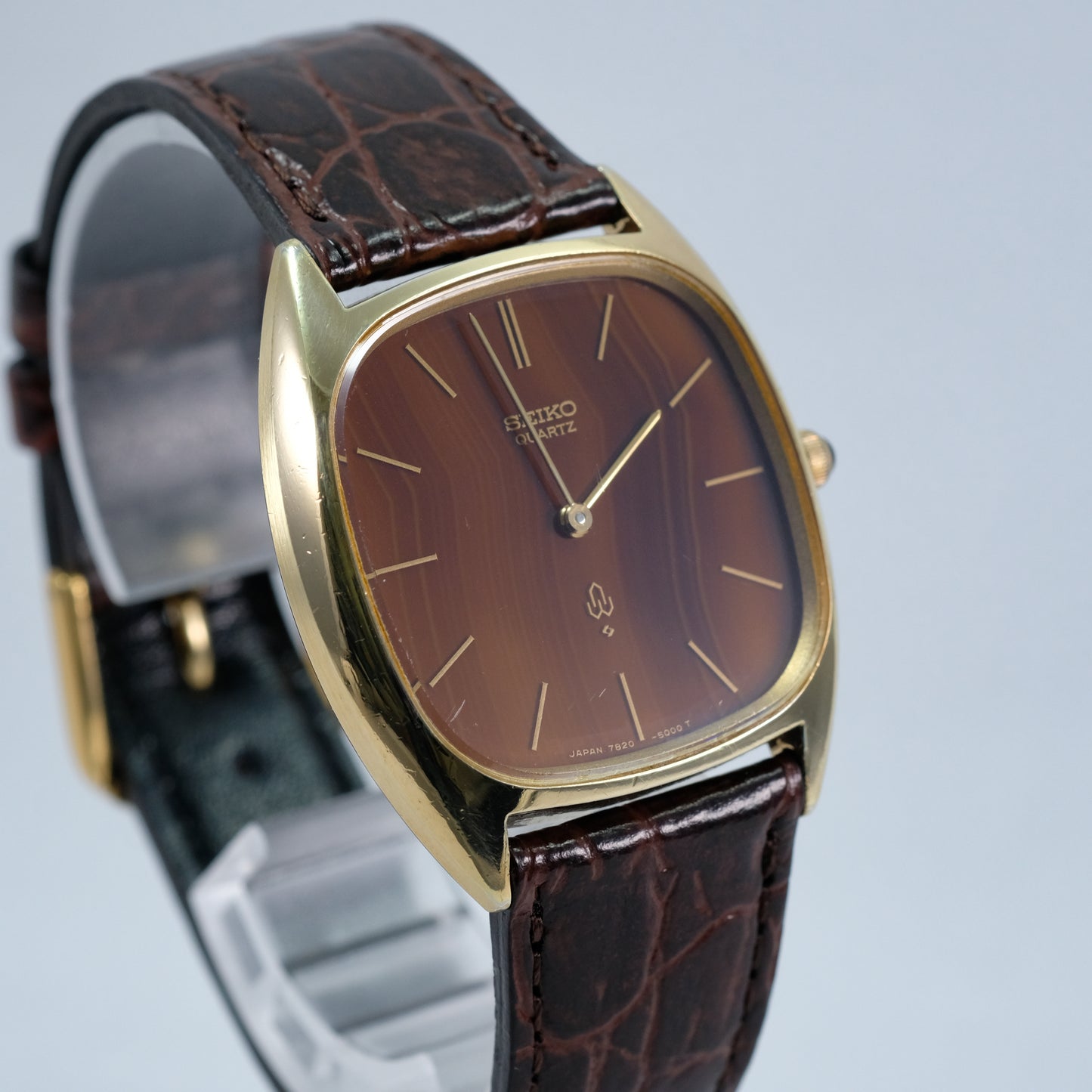 1979 Seiko Chariot Sardonyx Stone Dial 7820-5000