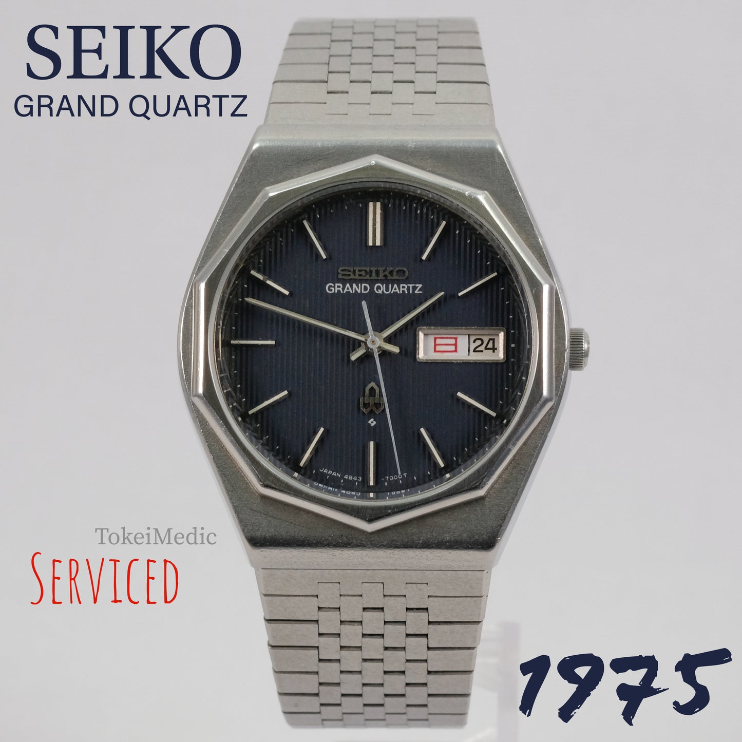 Reserved! 1975 Seiko Grand Quartz 4843-7000