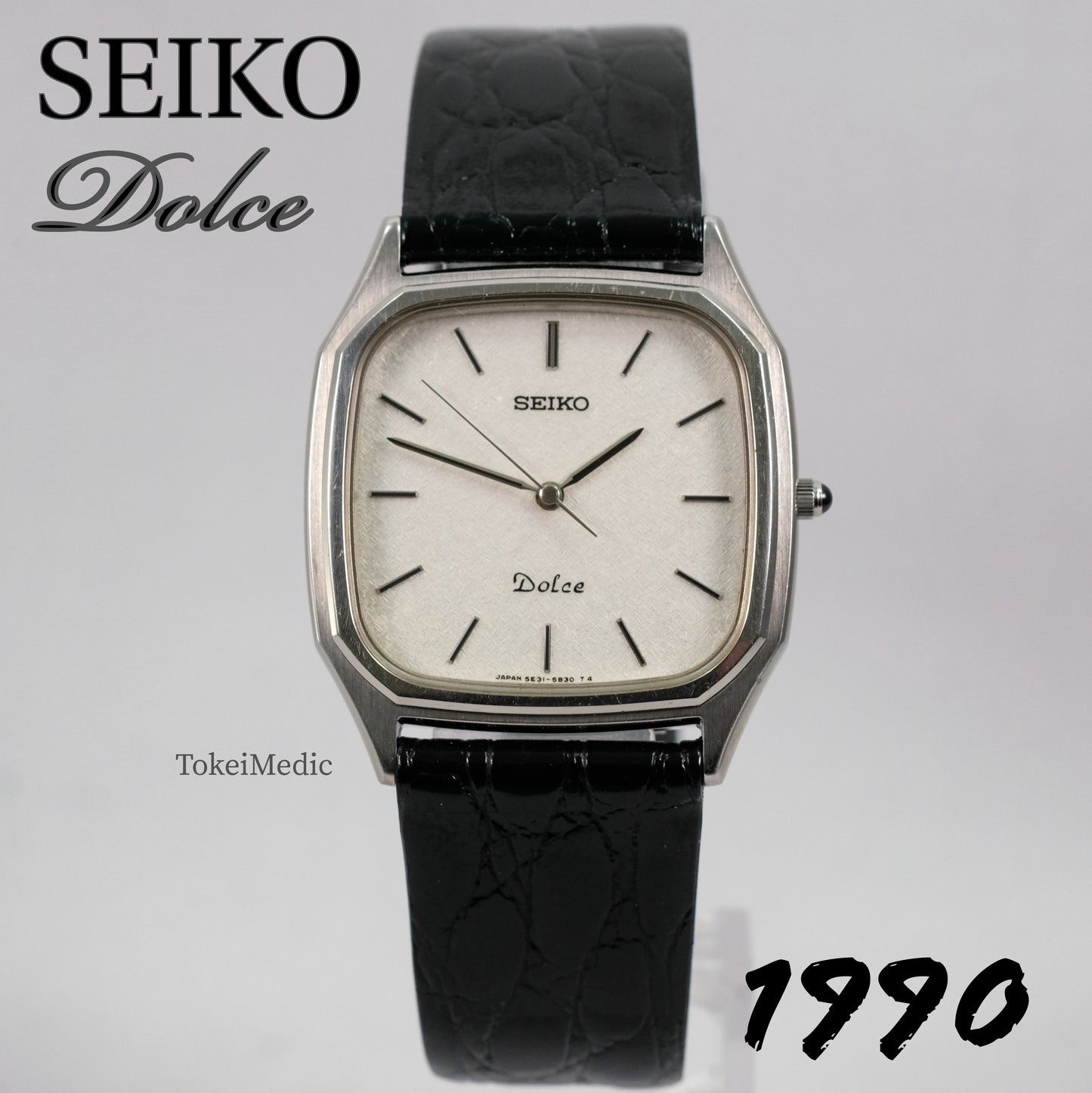 1990 Seiko Dolce 5E31-5B10