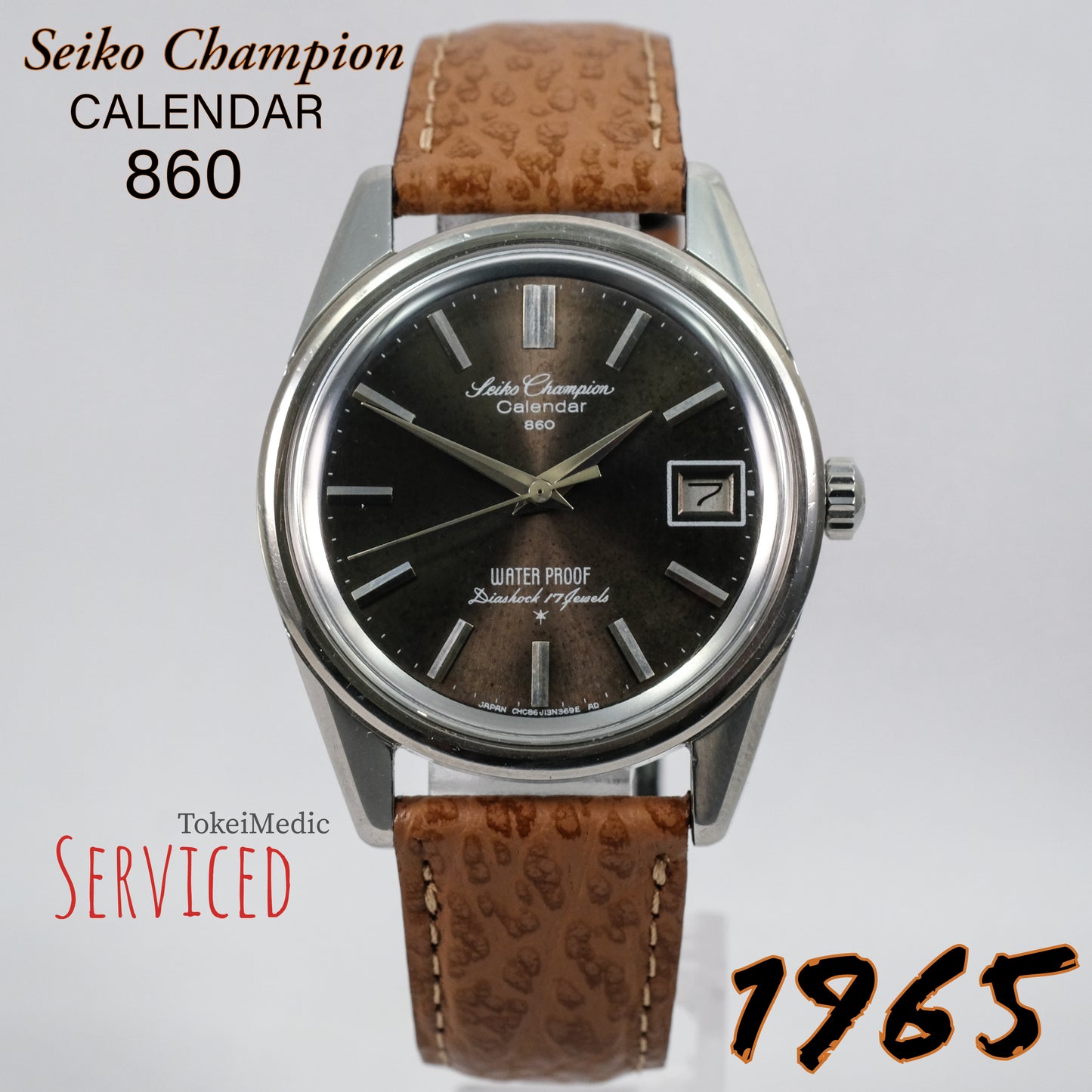 1965 Seiko Champion Calendar 860 7622-8981