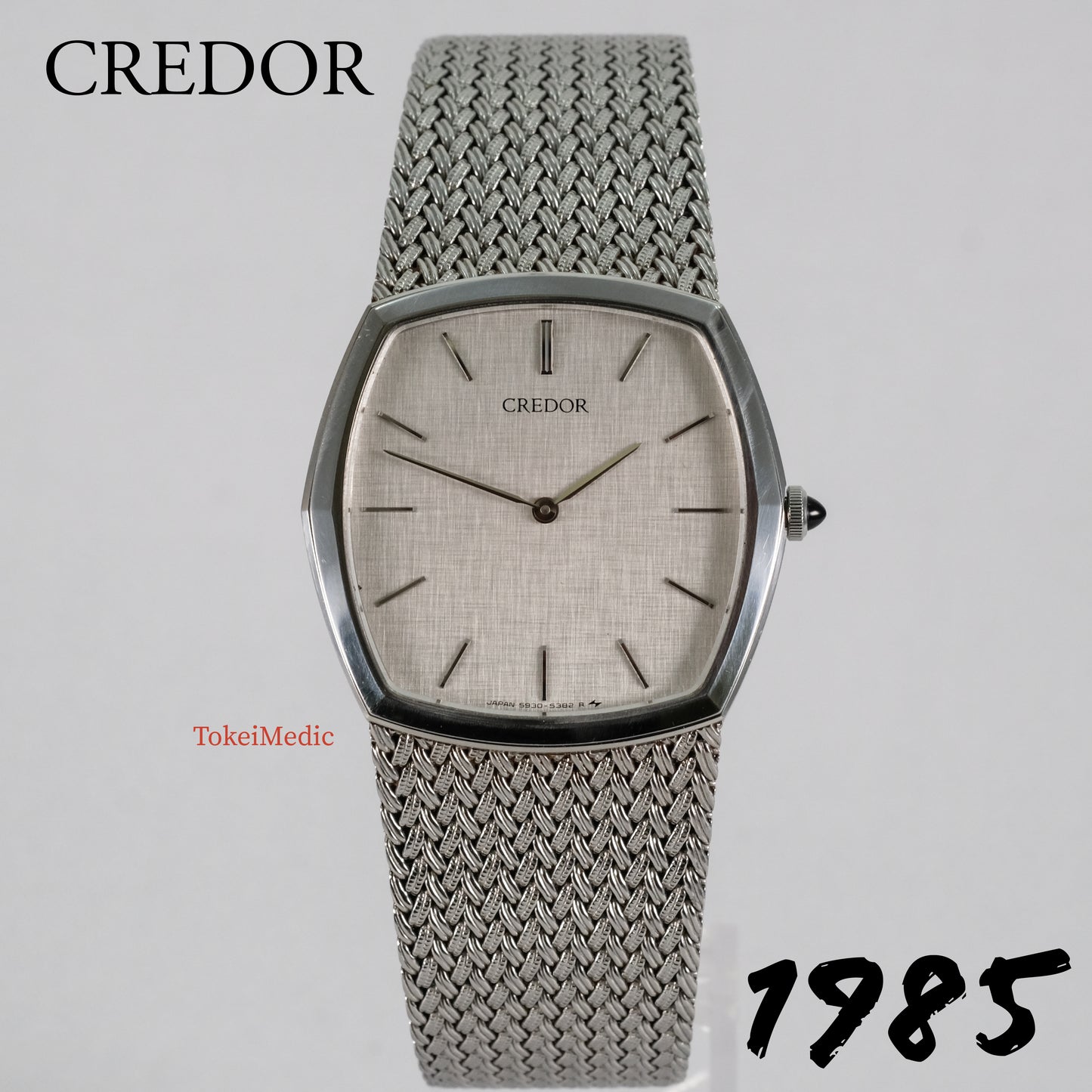 1985 Credor Seiko 5930-5392