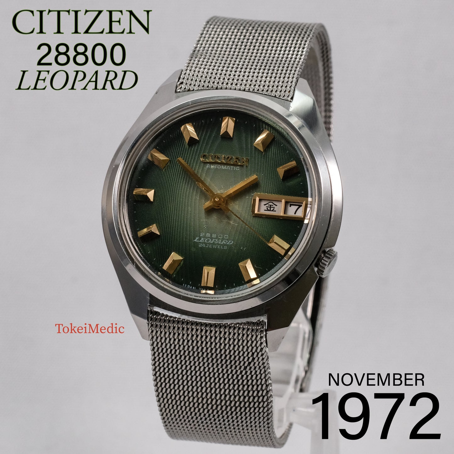1972 Citizen 28800 Leopard 4-770382-Y