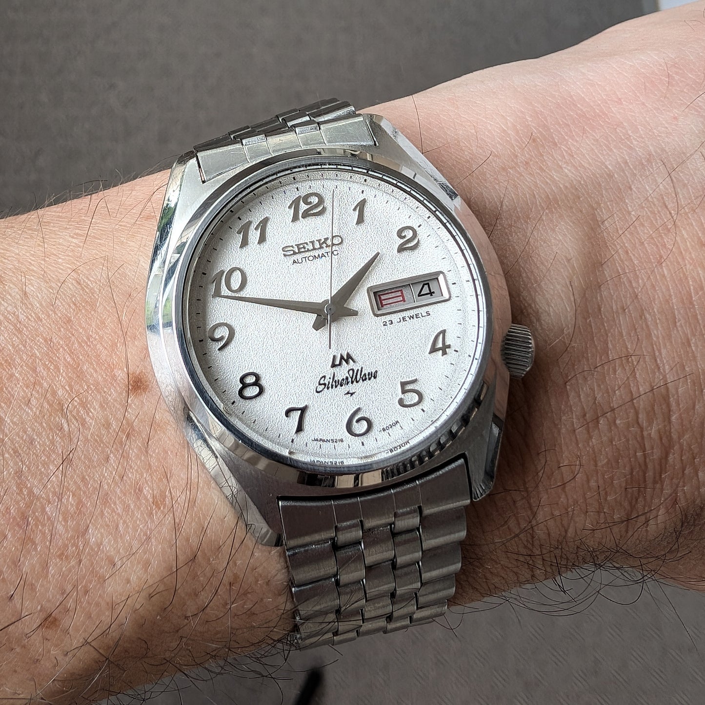 1976 Seiko LM SilverWave 5216-8030