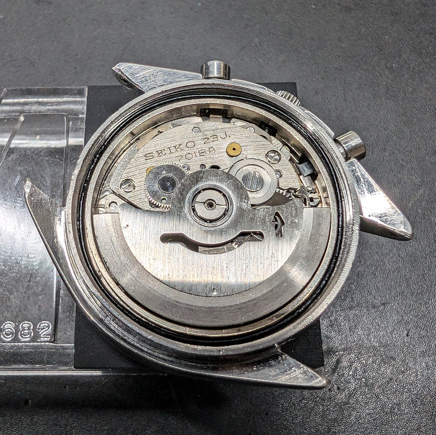 Reserved! 1971 Seiko Flyback Chronograph "Baby Panda" 7018-7000