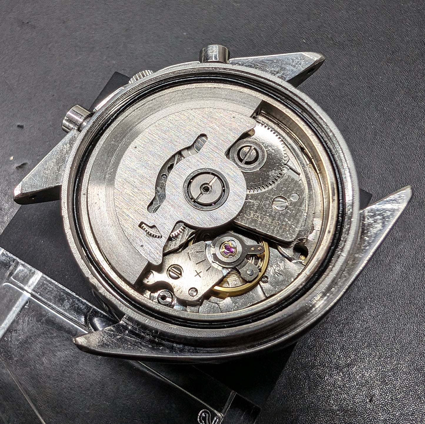 Reserved! 1971 Seiko Flyback Chronograph "Baby Panda" 7018-7000