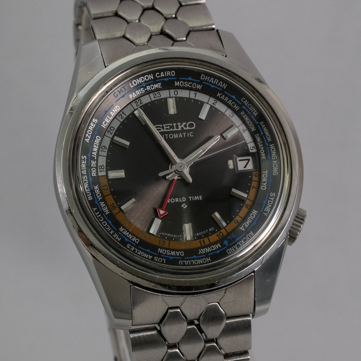 1968 Seiko World Time 6117-6010