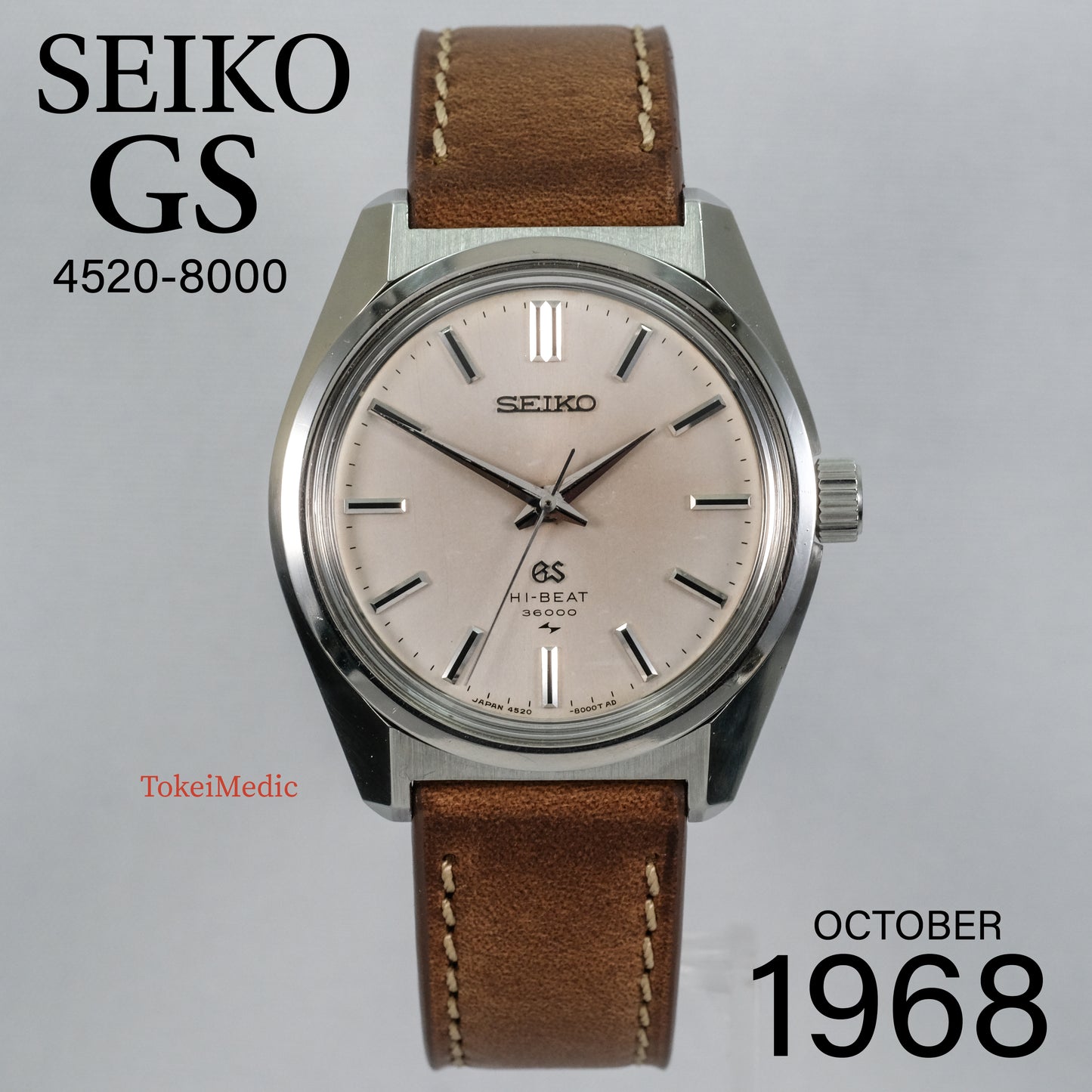 1968 Seiko GS 4520-8000
