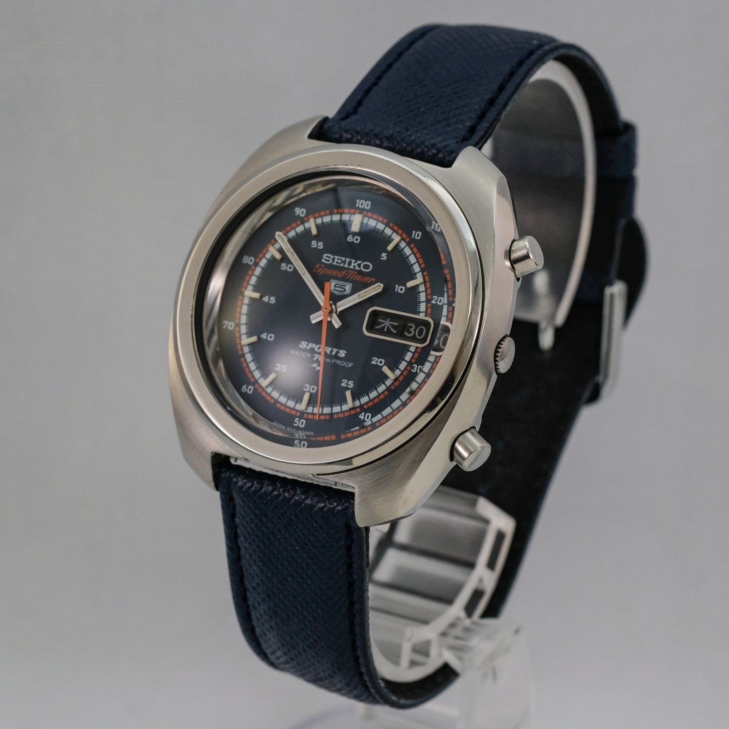 1970 Seiko 5 Sports SpeedTimer Flyback Chronograph 7017-8000
