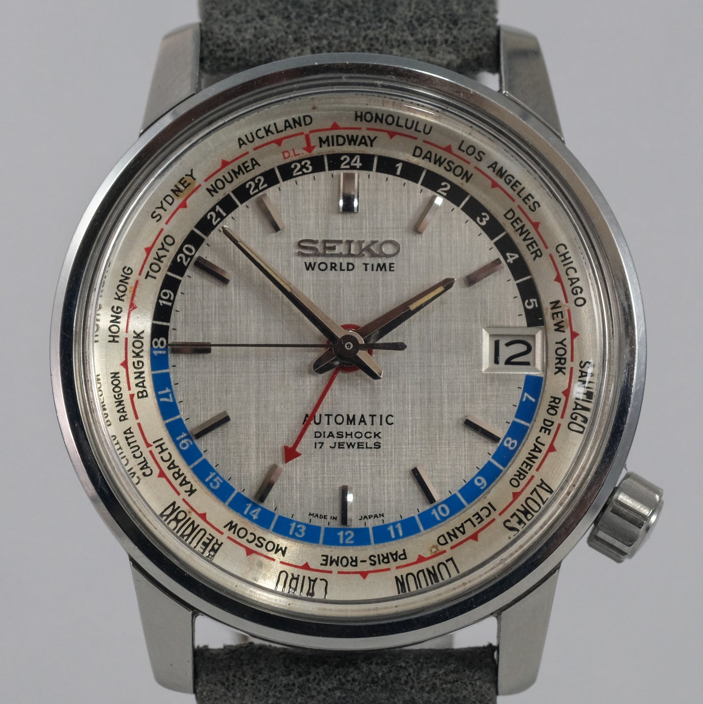 1964 Seiko World Time 6217-7000
