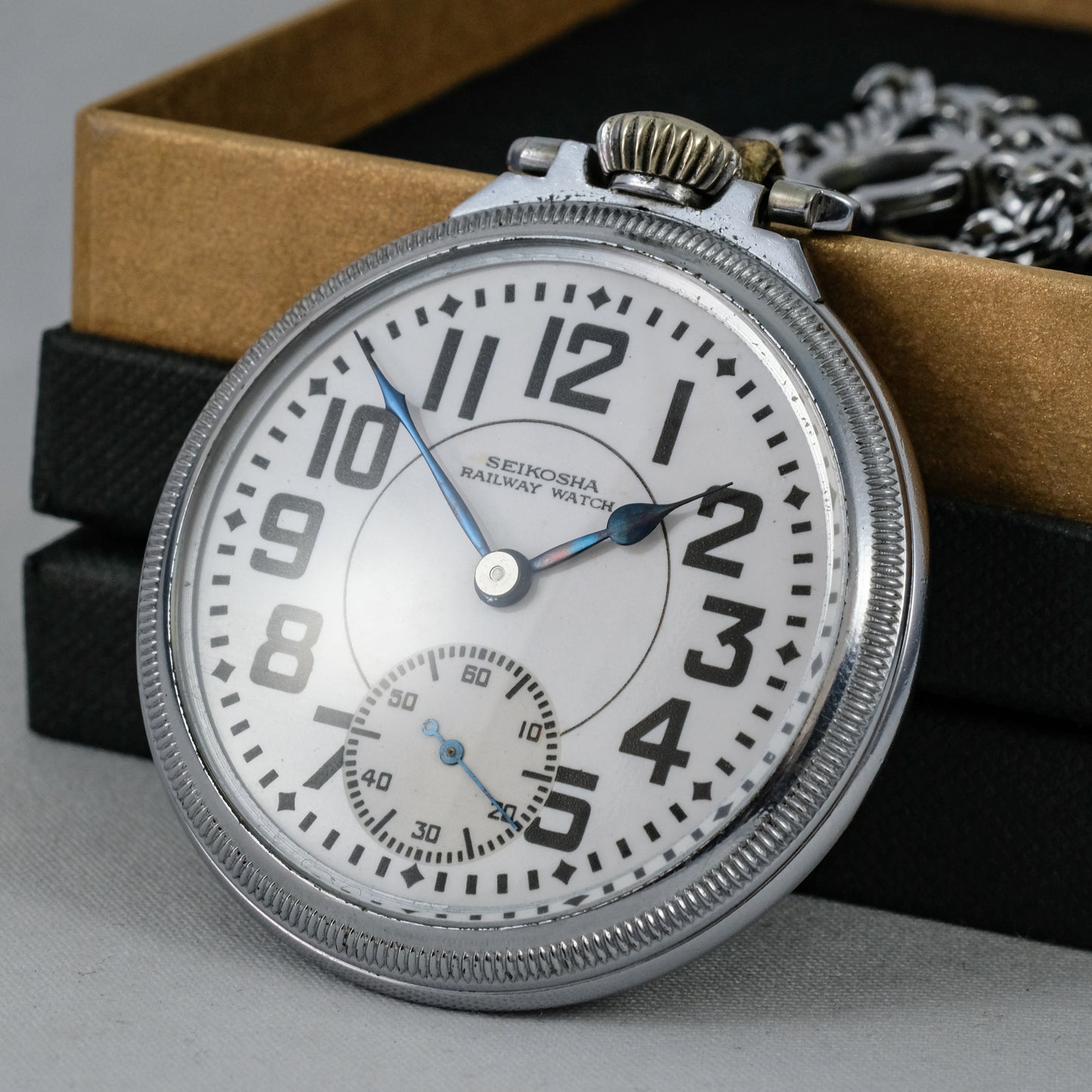 1930's Seikosha Railway Pocket Watch