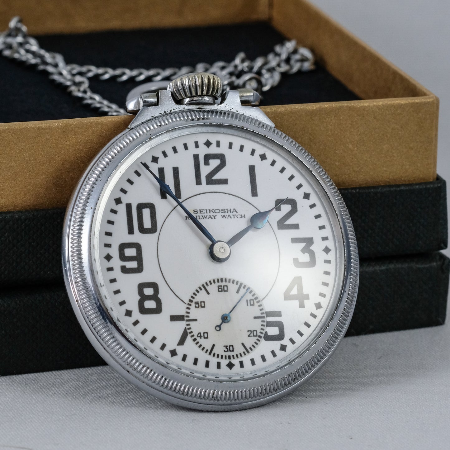 1930's Seikosha Railway Pocket Watch
