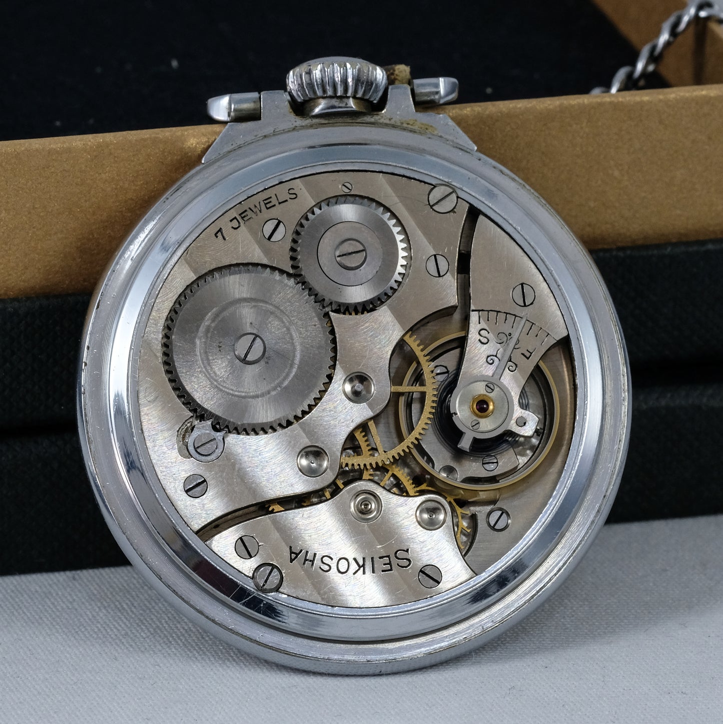 1930's Seikosha Railway Pocket Watch