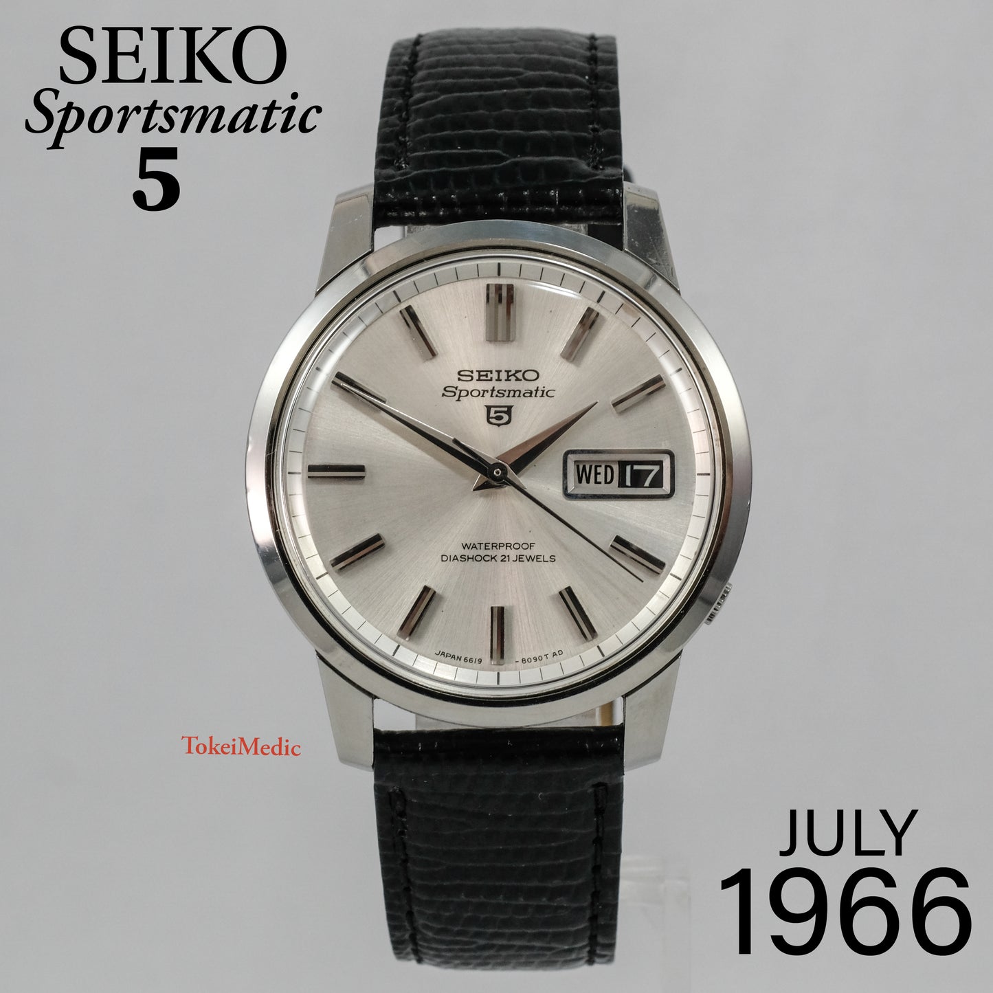 1966 Seiko Sportsmatic 5 6619-8140