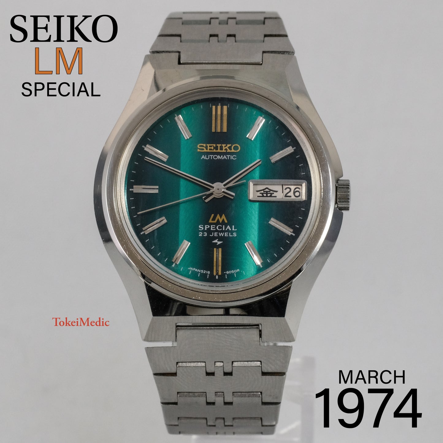 1974 Seiko LM Special 5216-6040