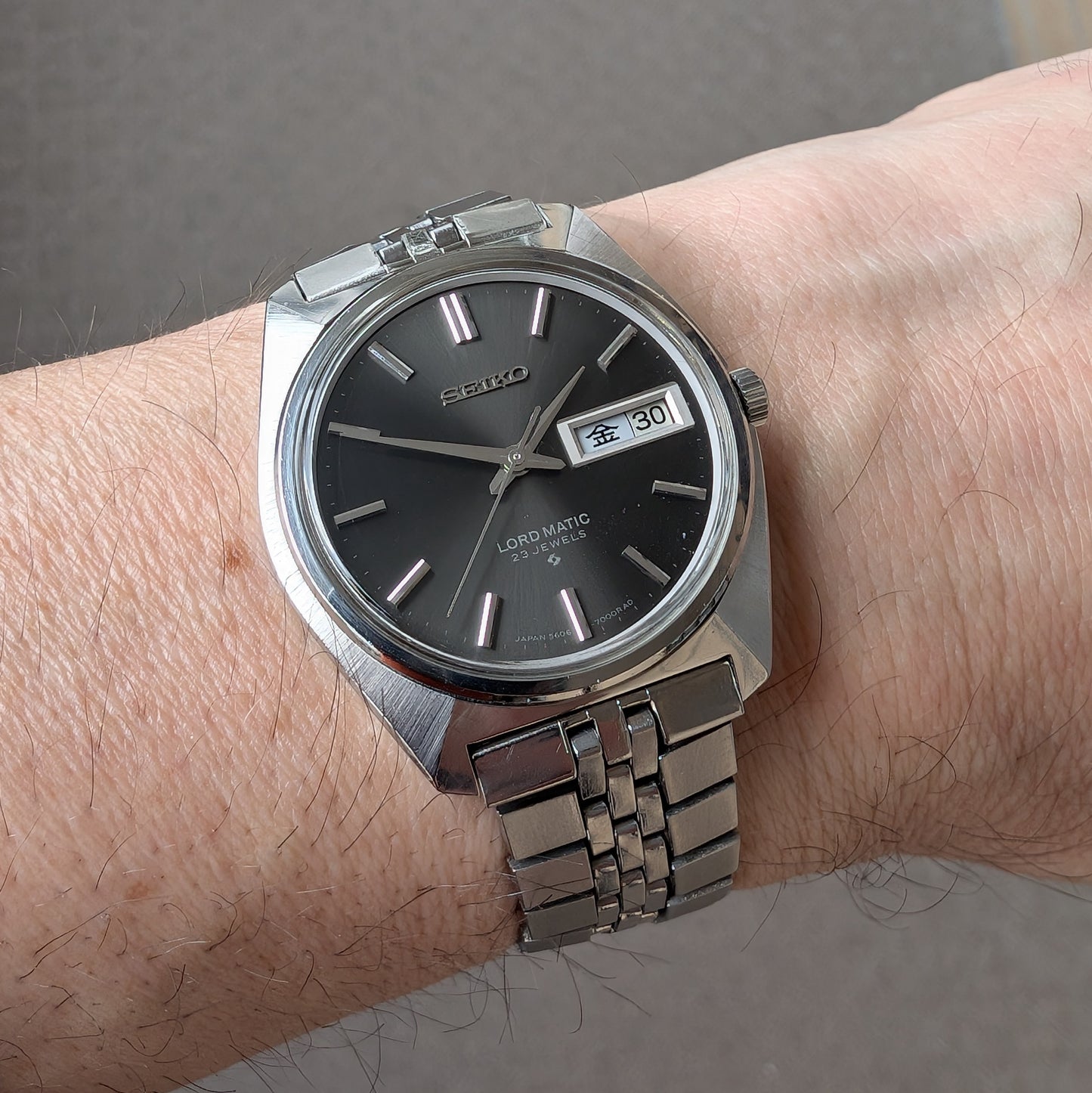 1968 Seiko Lord Matic 5606-7000