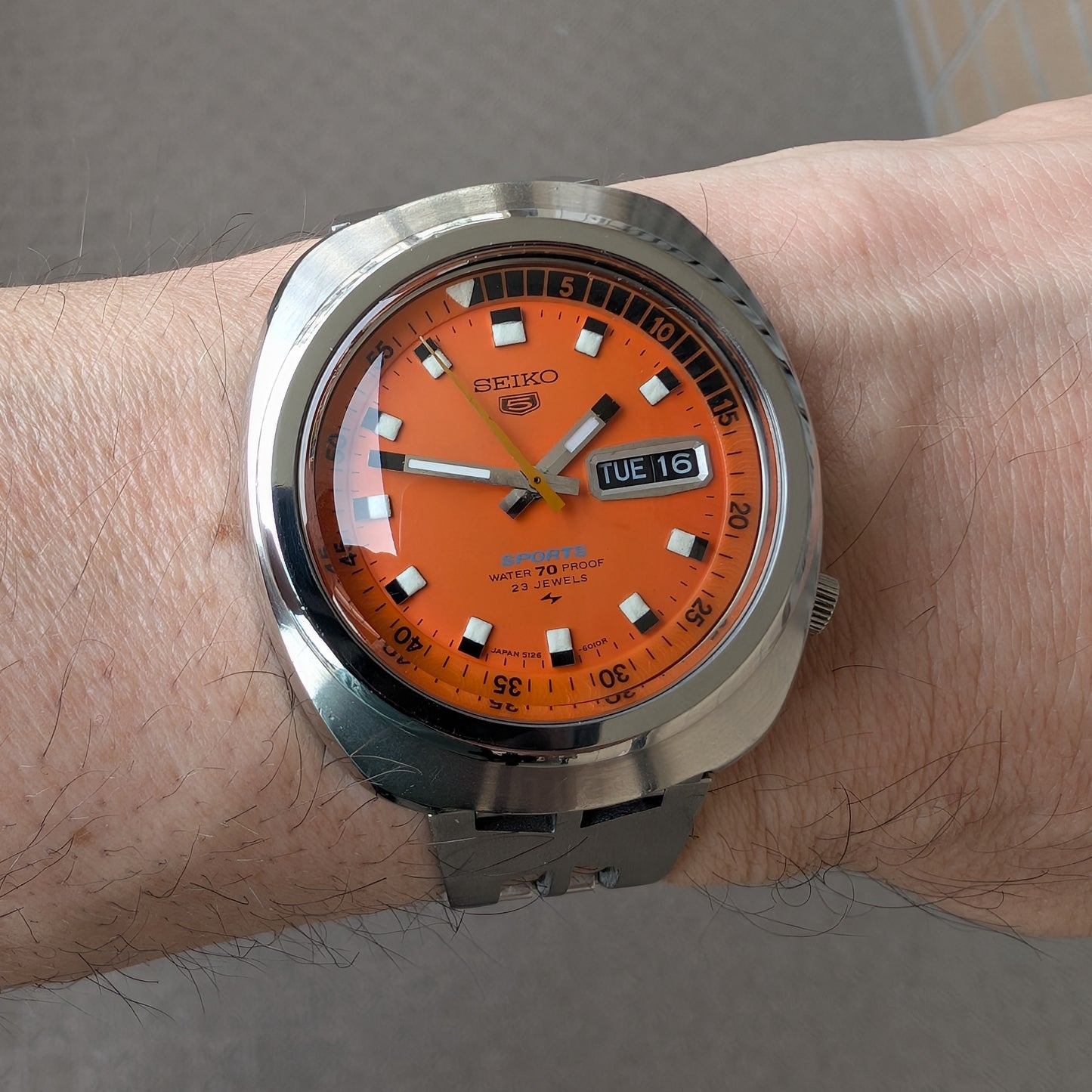 1969 Seiko 5 Sports 5126-6010