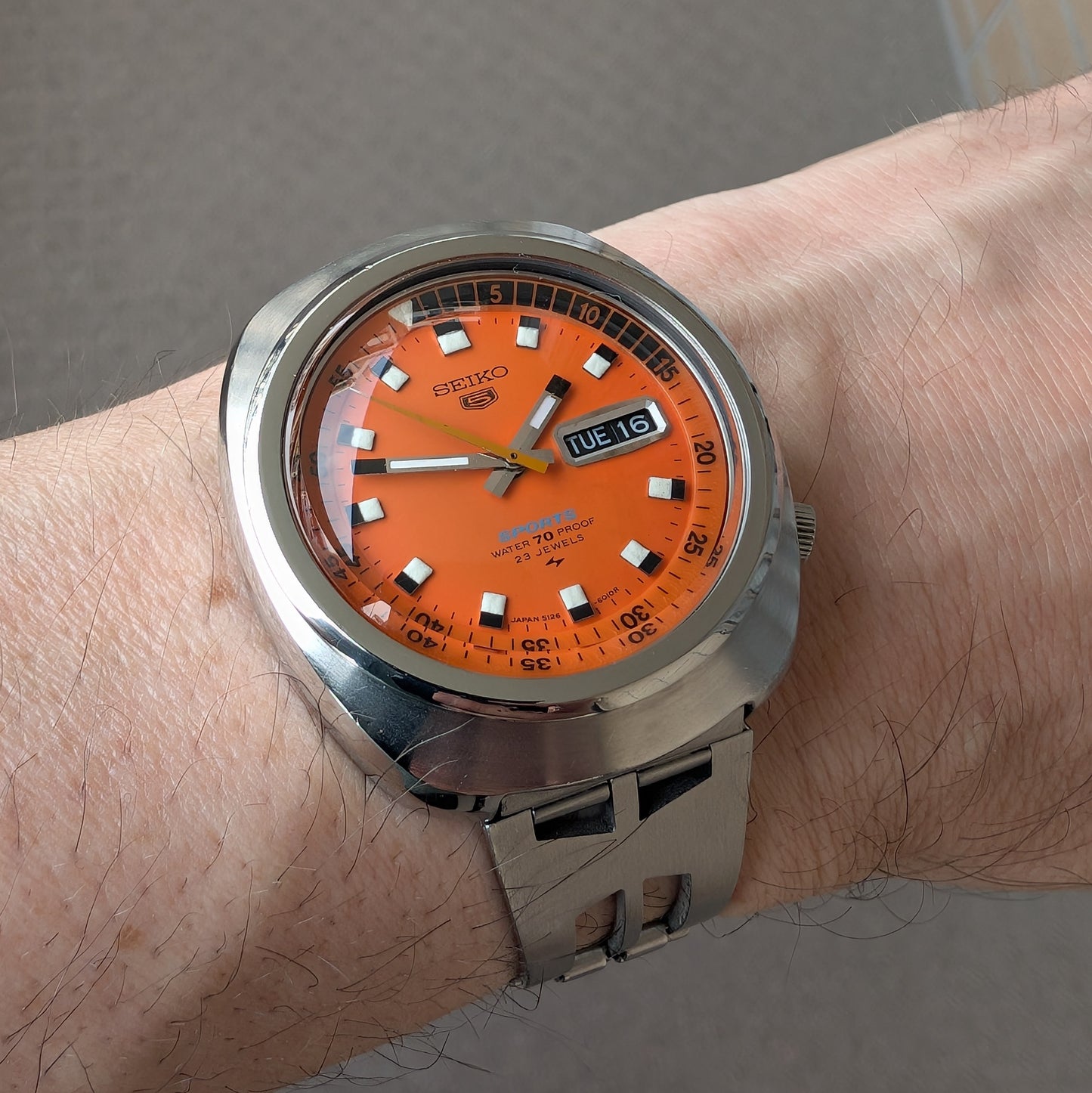 1969 Seiko 5 Sports 5126-6010