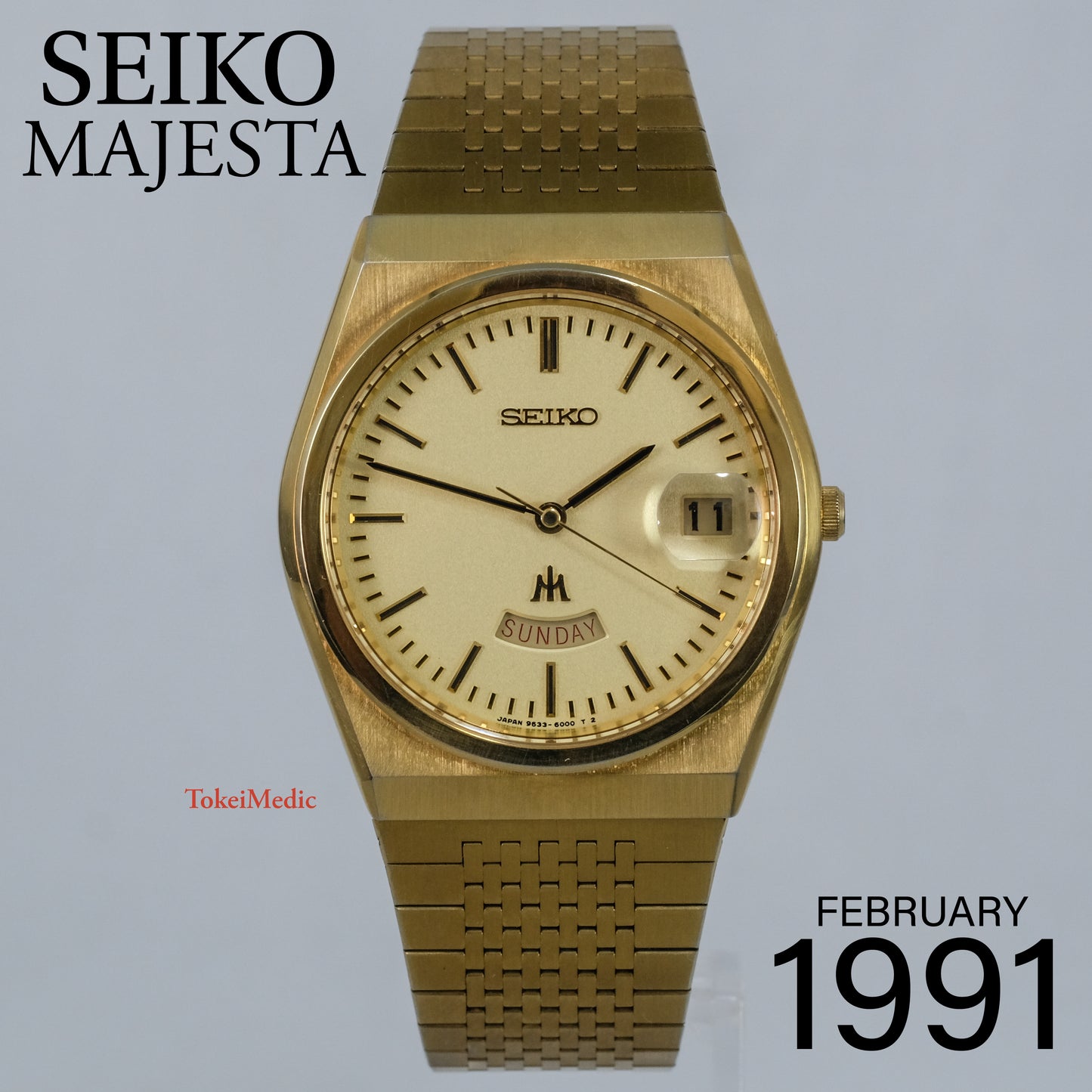 1991 Seiko Majesta 9533-6000