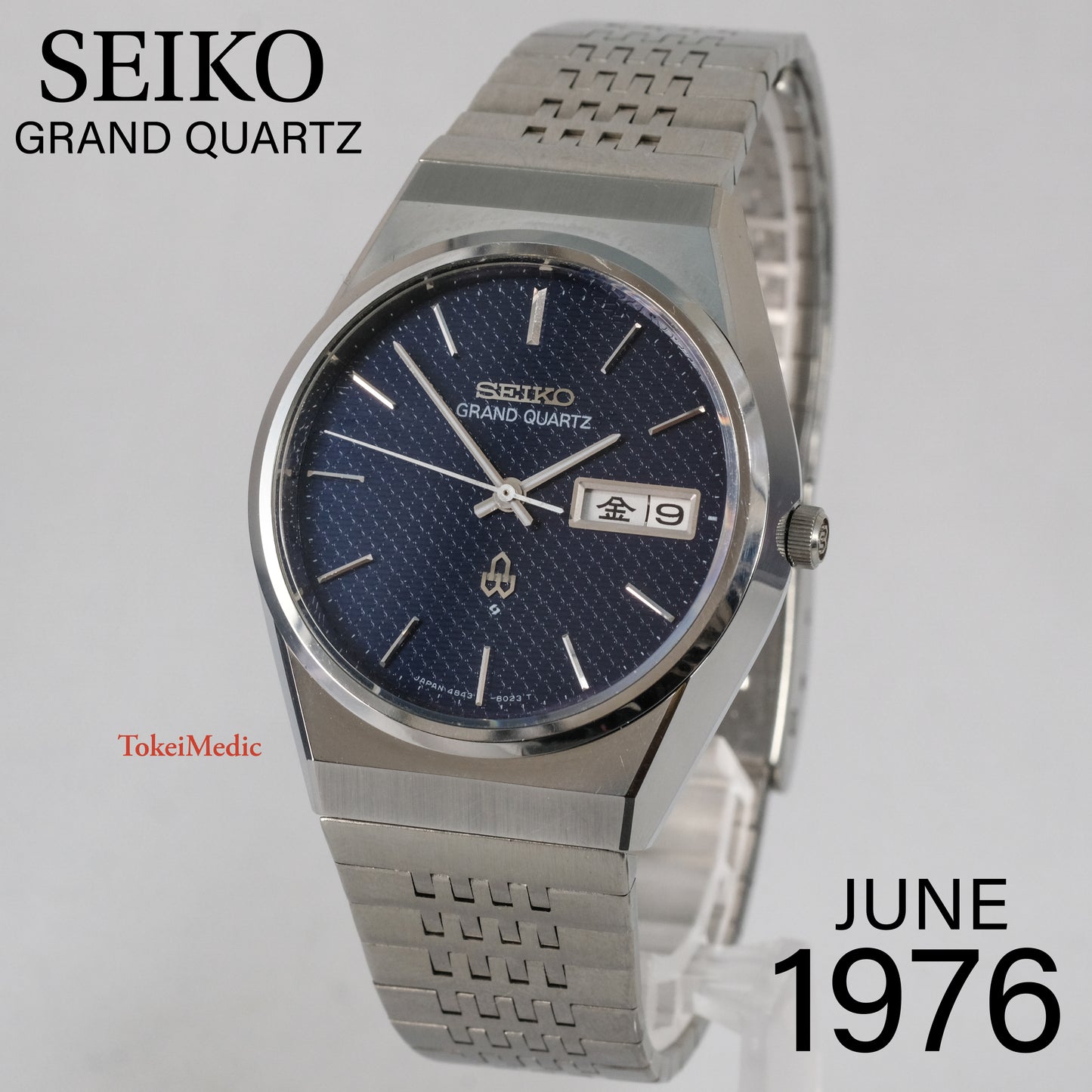 1976 Seiko Grand Quartz 4843-8050