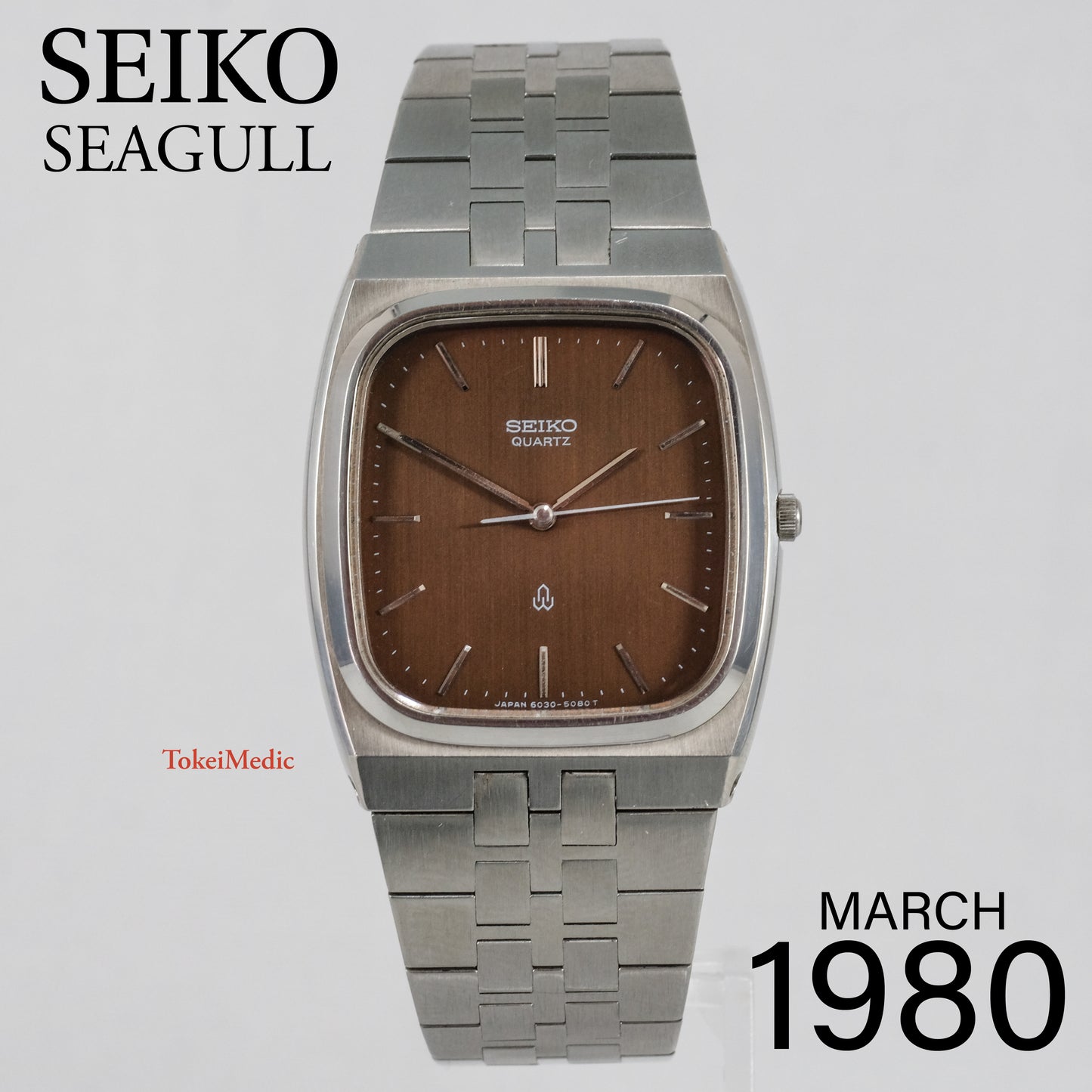 1980 Seiko Seagull 6030-5090