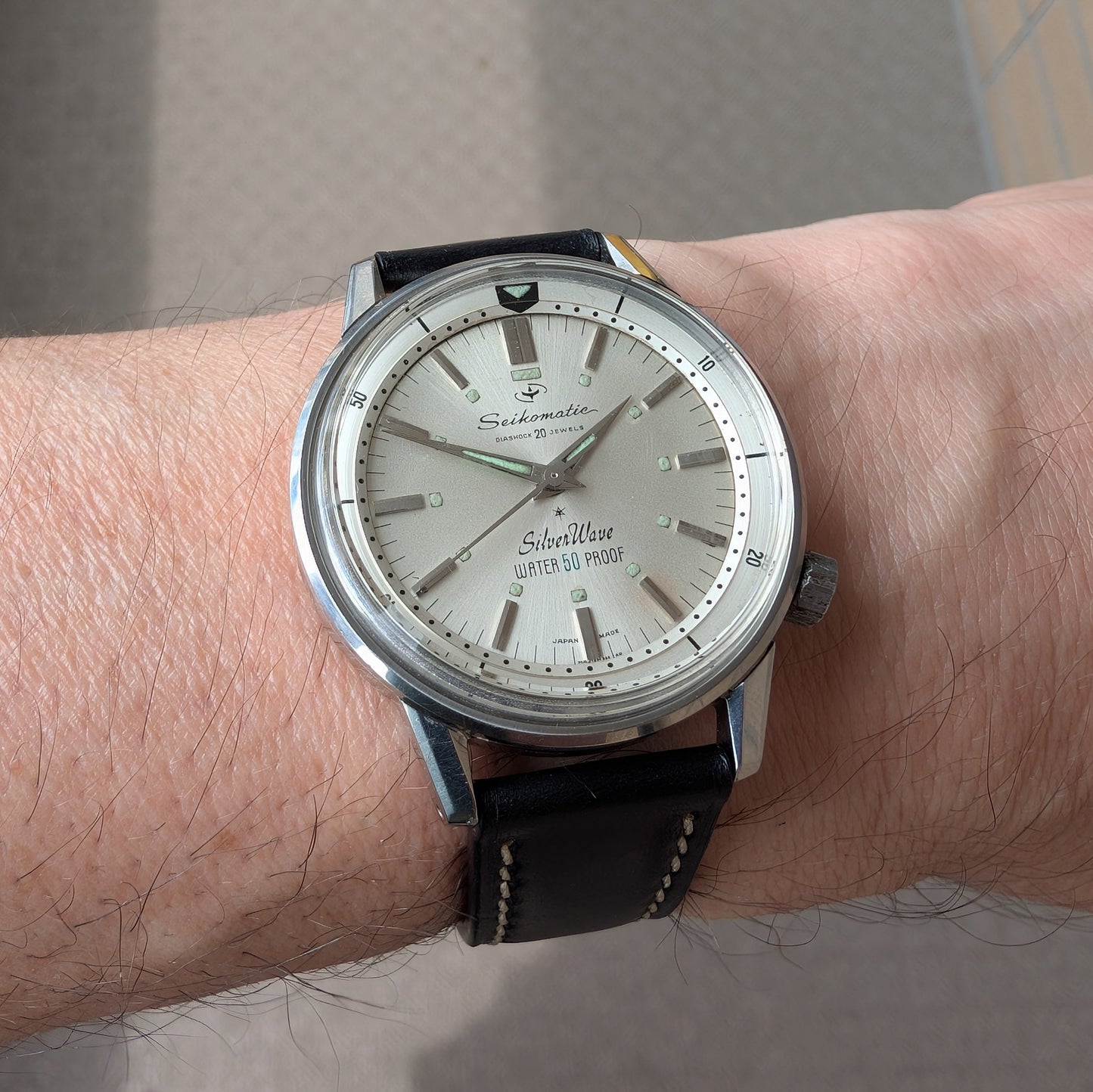 1963 Seikomatic SilverWave J12082