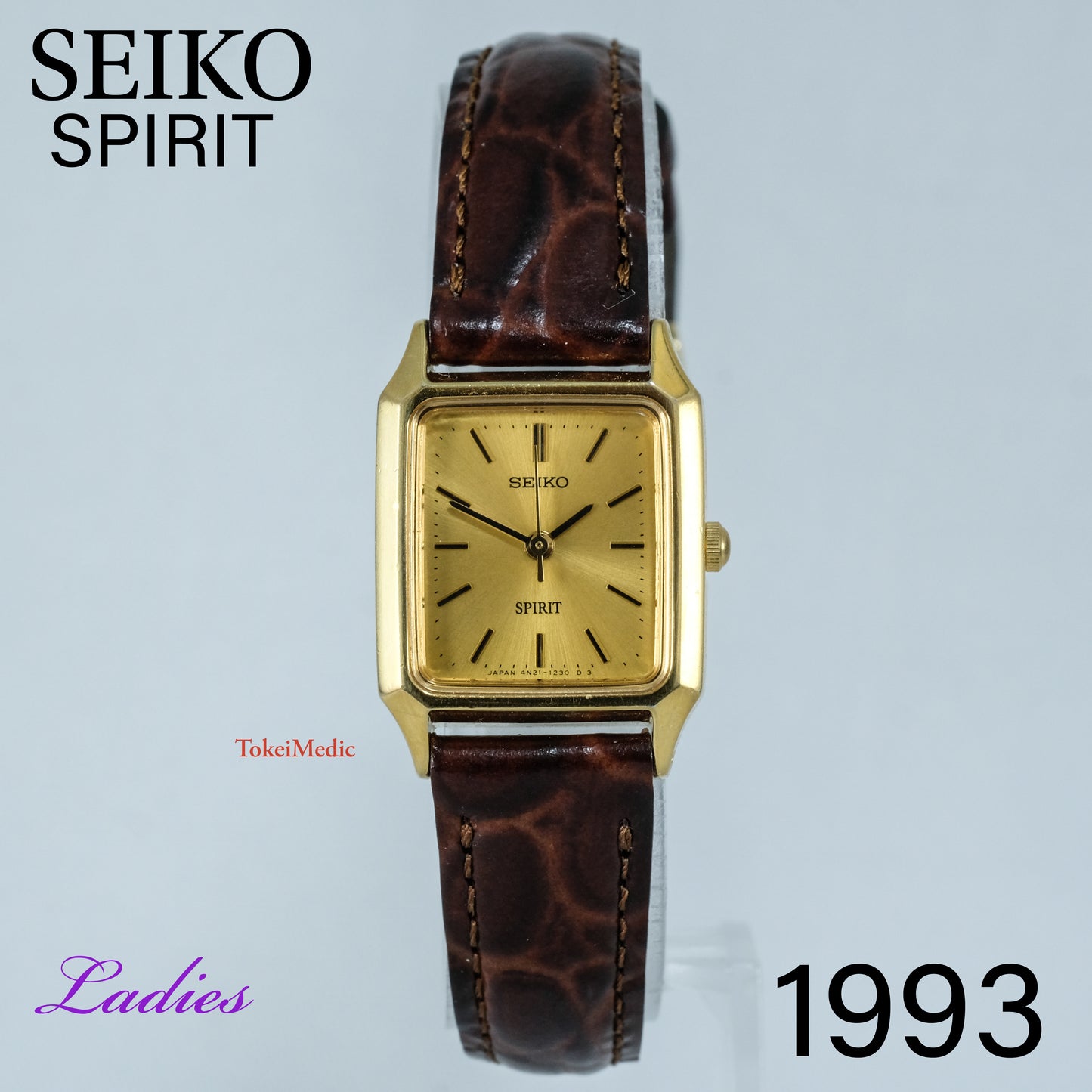 1993 Seiko Spirit 4N21-5190 (pair watch)