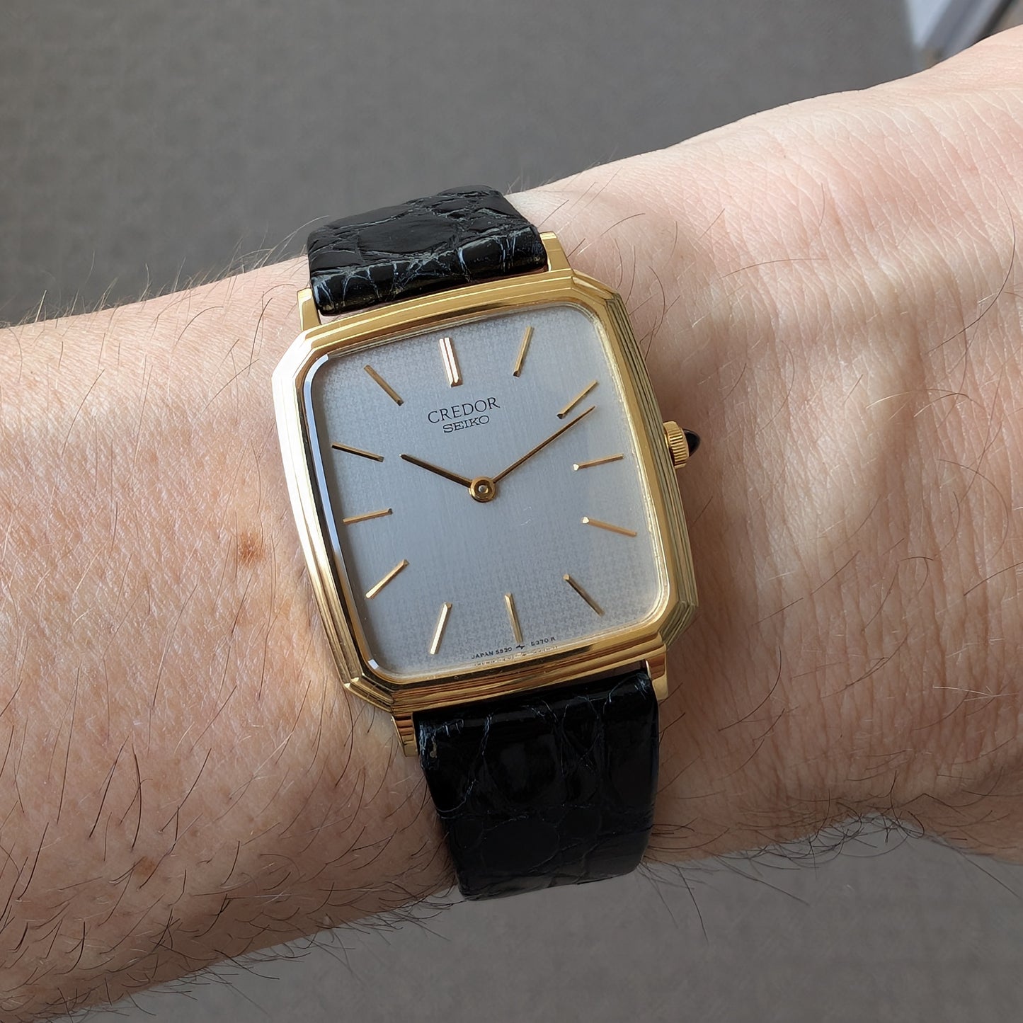 1980 Credor Seiko 5930-5350