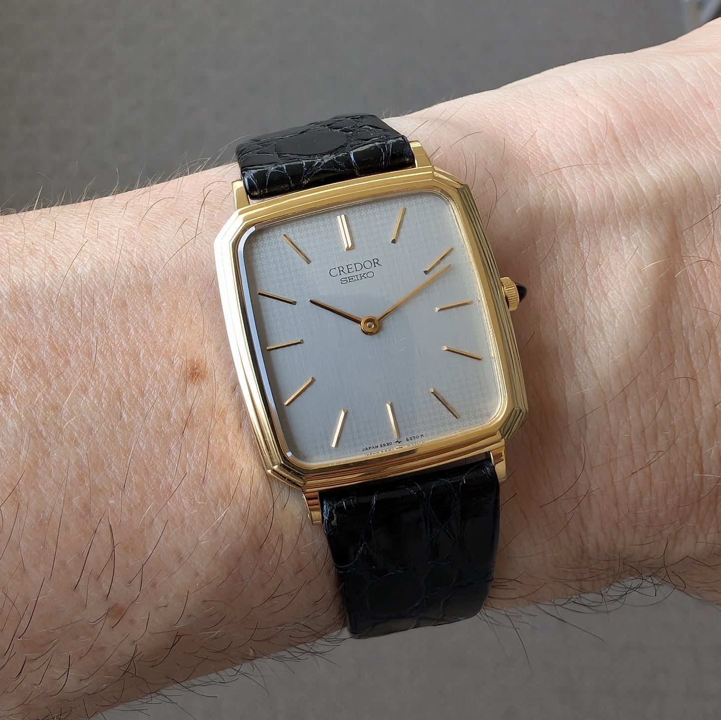 1980 Credor Seiko 5930-5350