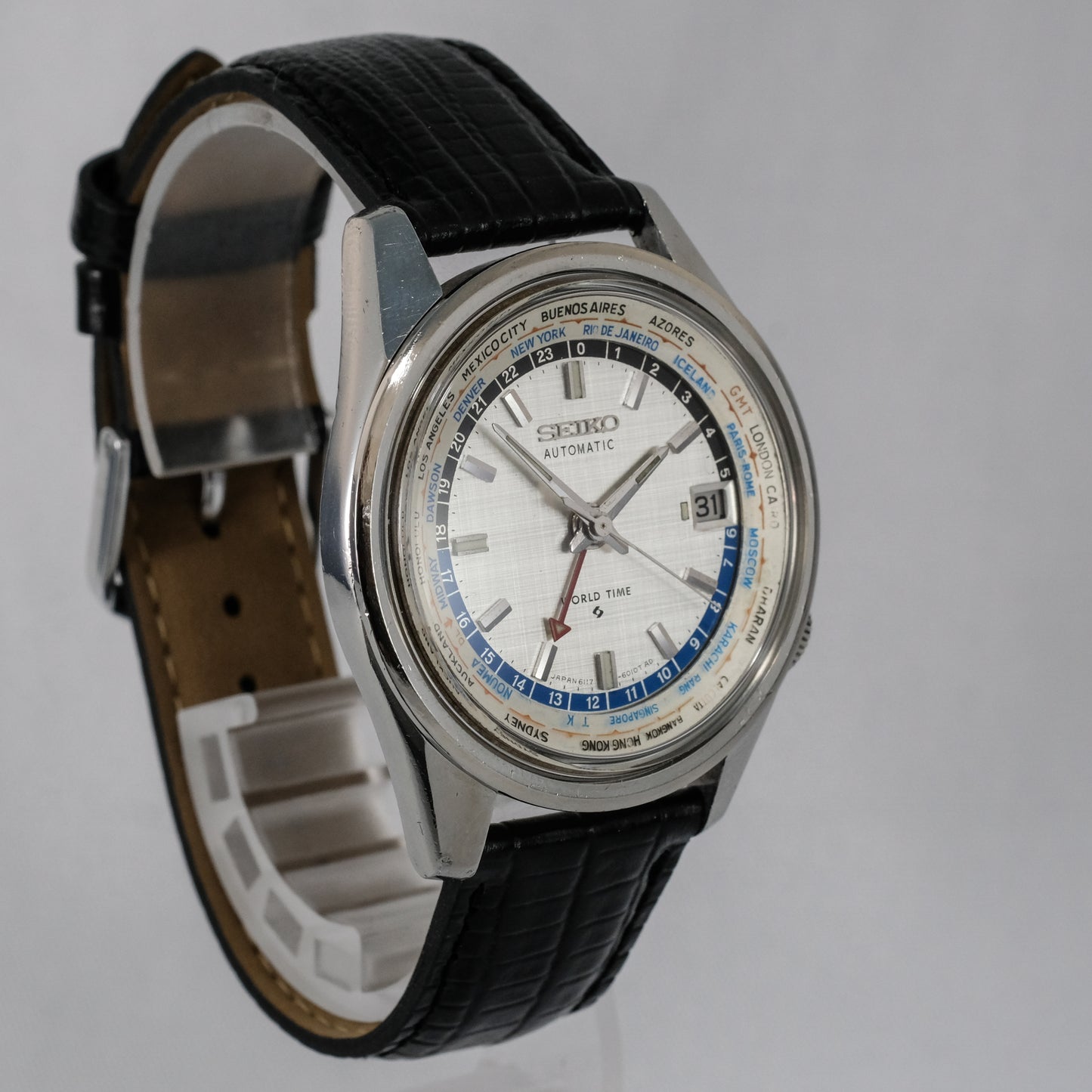 1968 Seiko World Time "Error bezel" 6117-6010