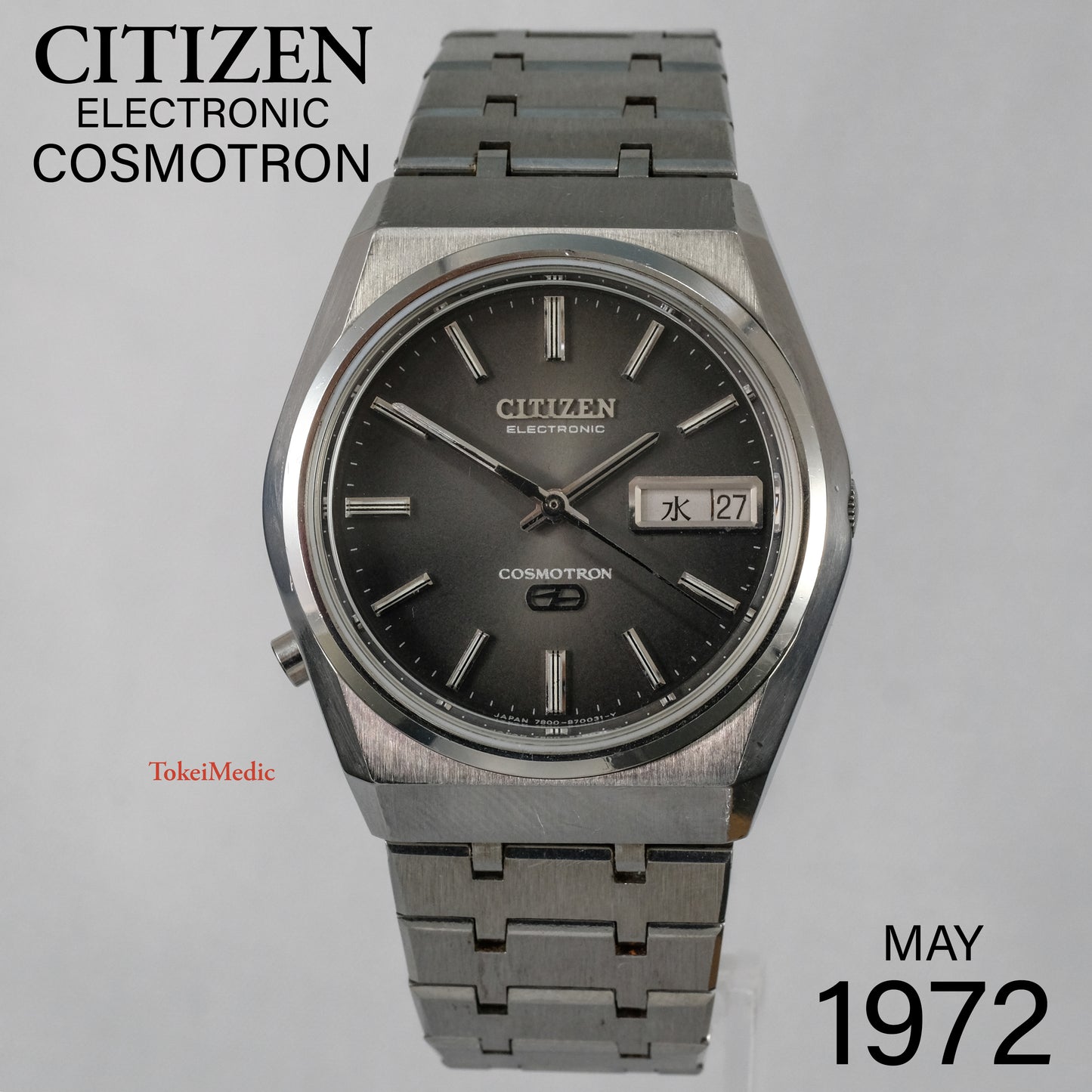 1972 Citizen Electronic Cosmotron "Special" 7800-870026