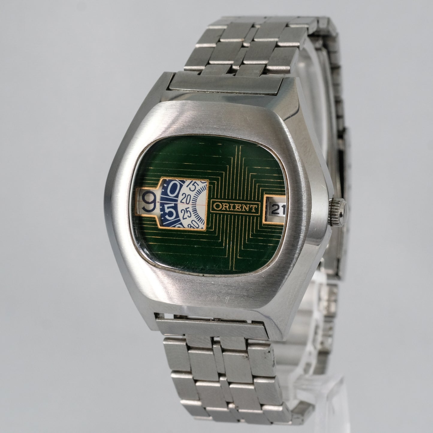 70's Orient "Jump Hour" Mechanical Digital G207101-40