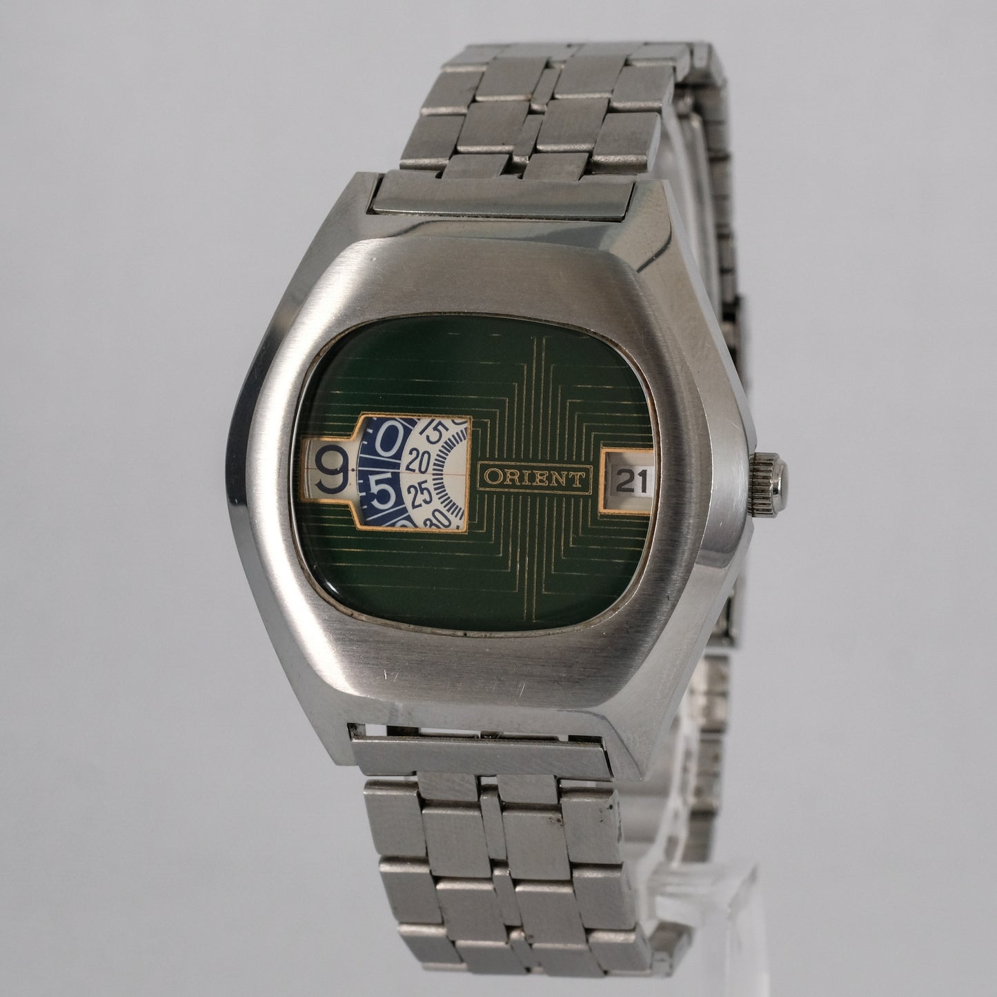 70's Orient "Jump Hour" Mechanical Digital G207101-40