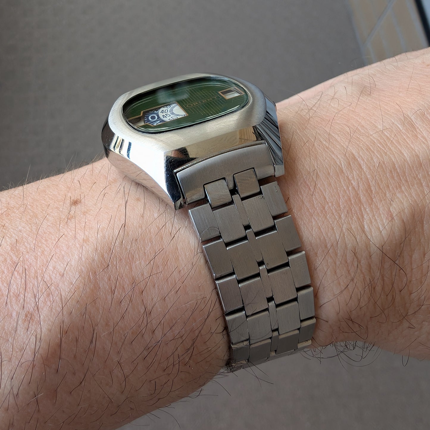 70's Orient "Jump Hour" Mechanical Digital G207101-40
