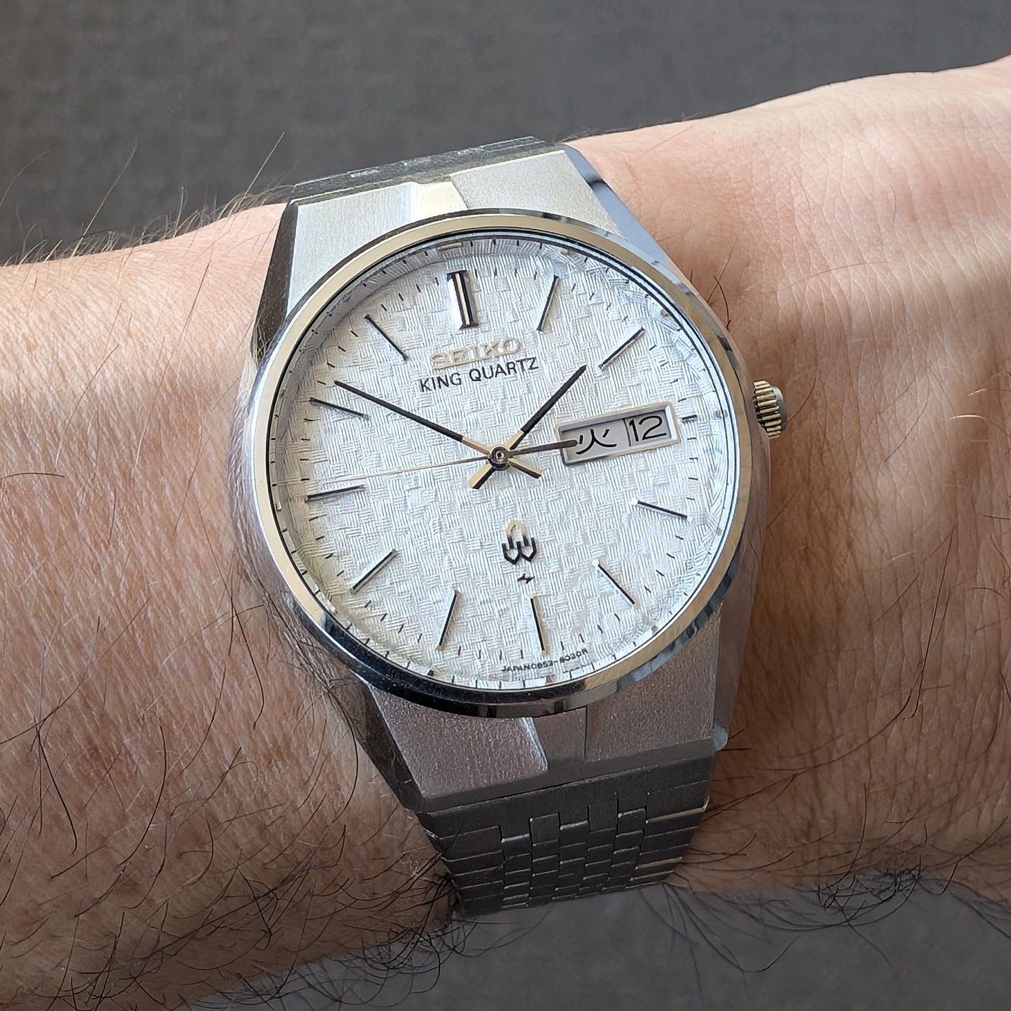 1976 Seiko King Quartz 0853-8035